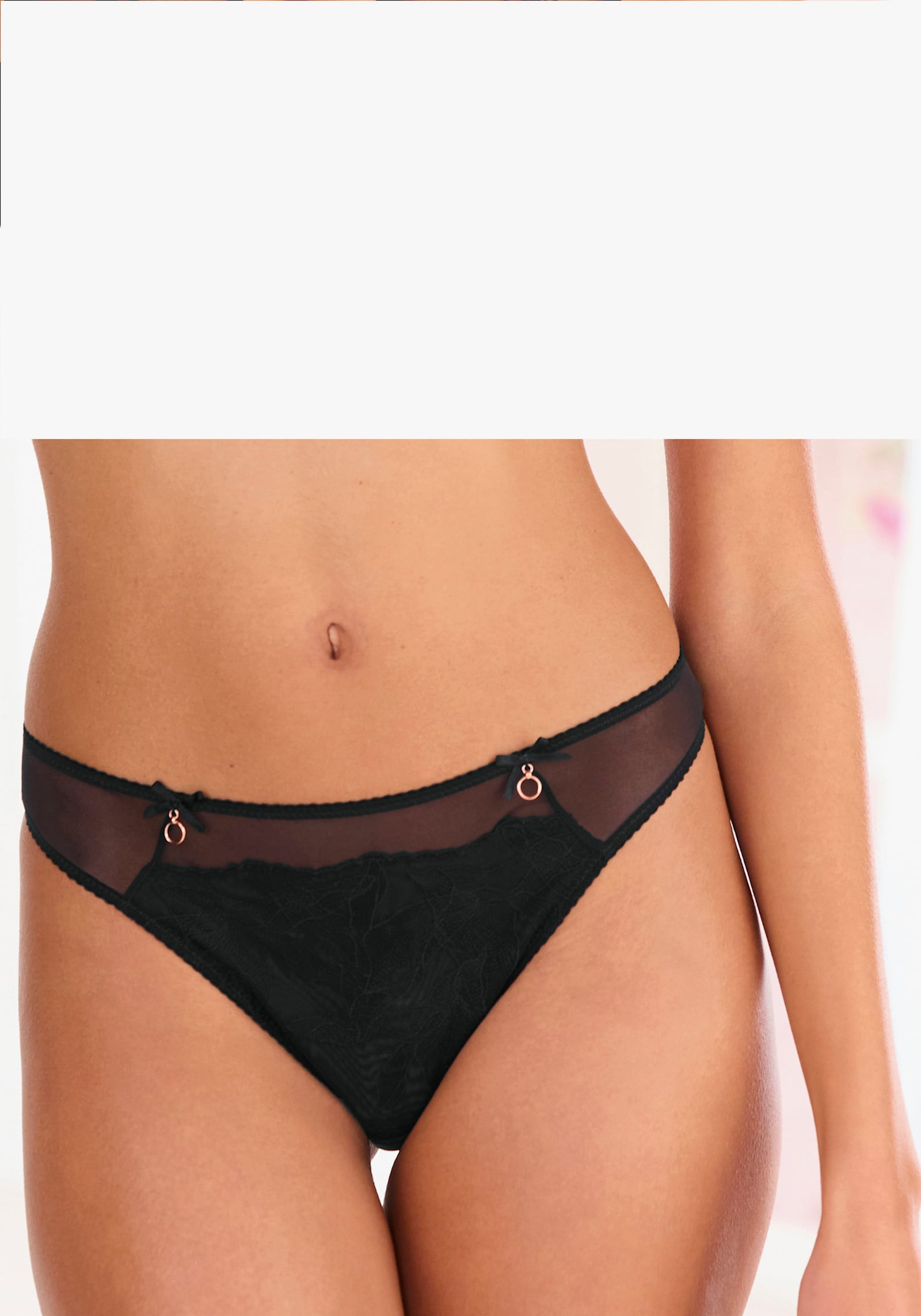 LASCANA String - zwart