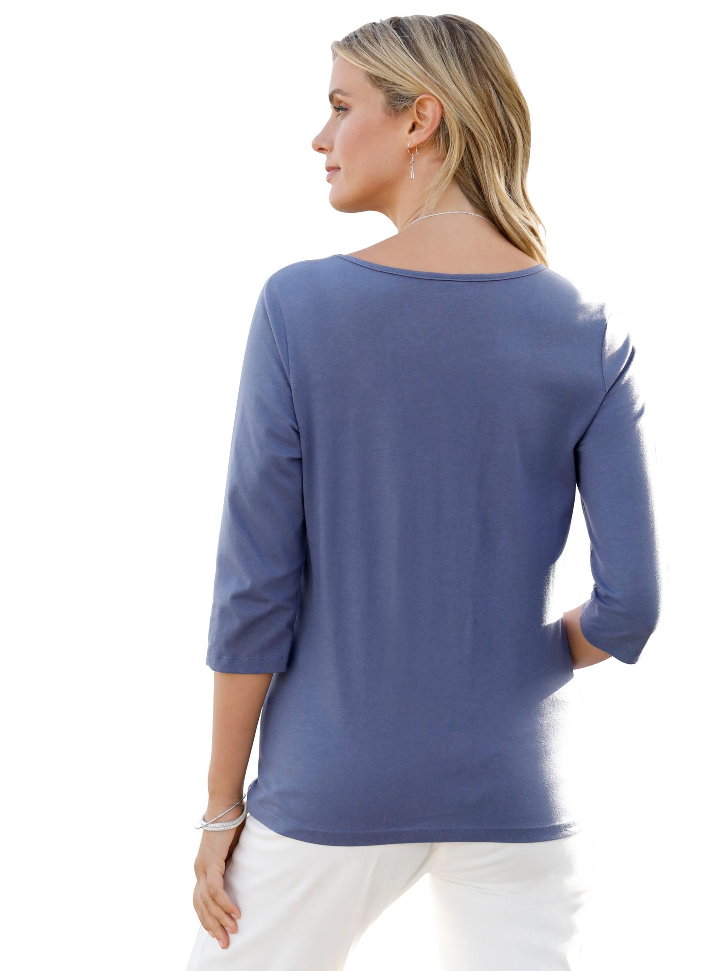 Shirt - jeansblau
