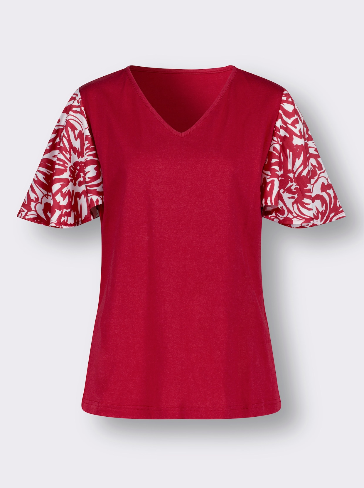 Shirt met korte mouwen - rood