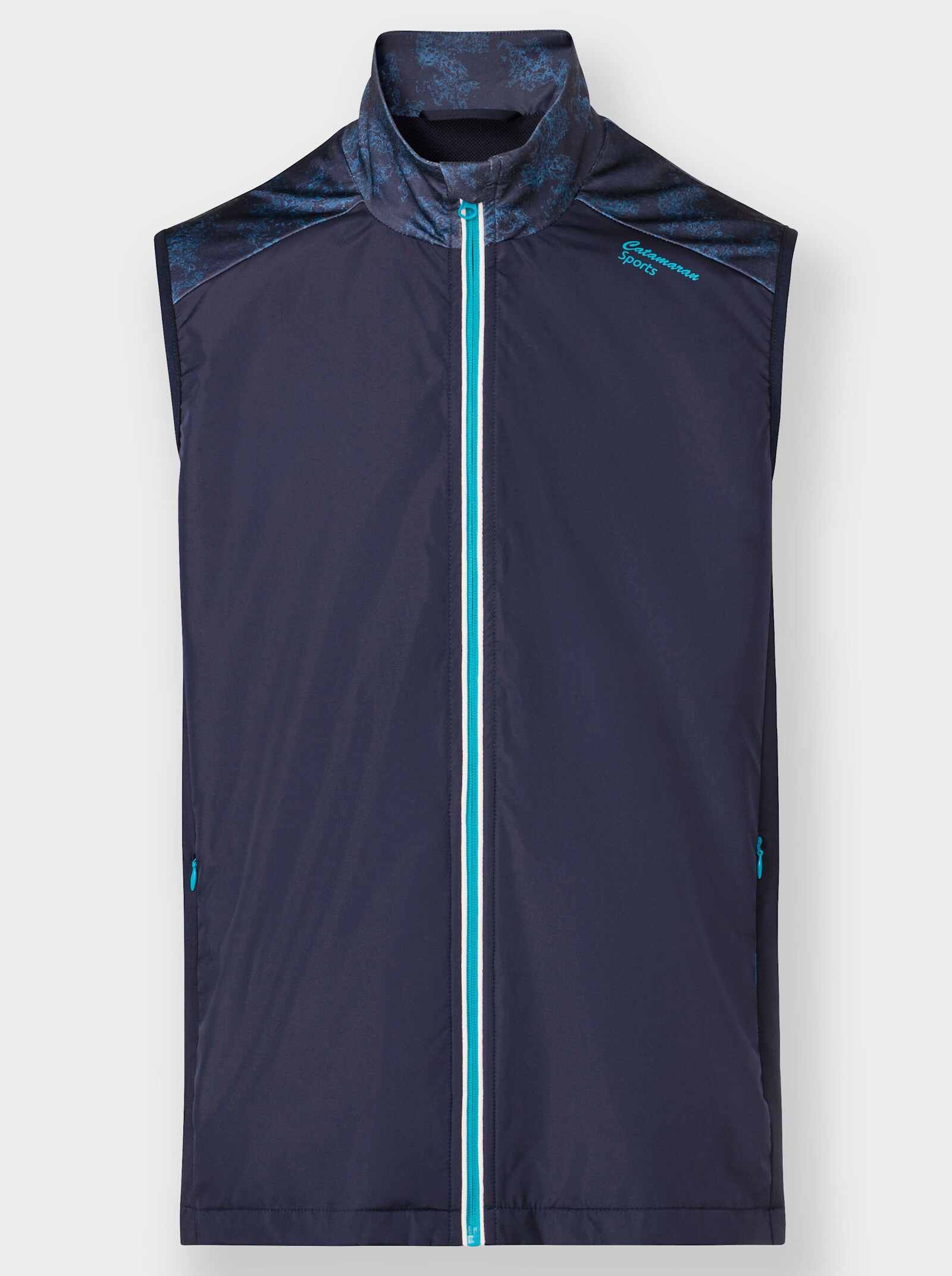 Catamaran Sports Functioneel gilet, vederlicht en ademend - marine/turquoise
