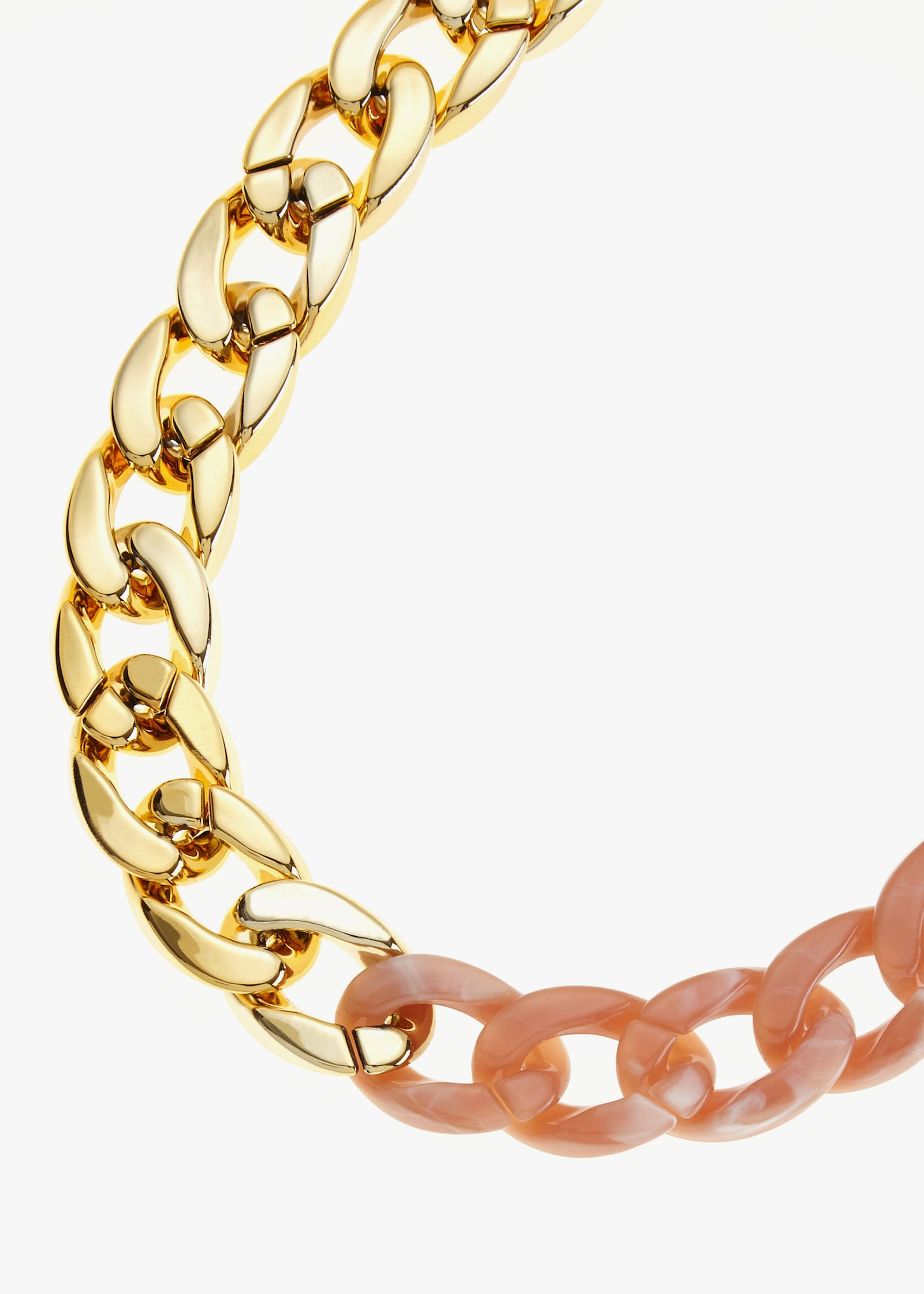 LASCANA Pantserketting - goudkleurig/mauve