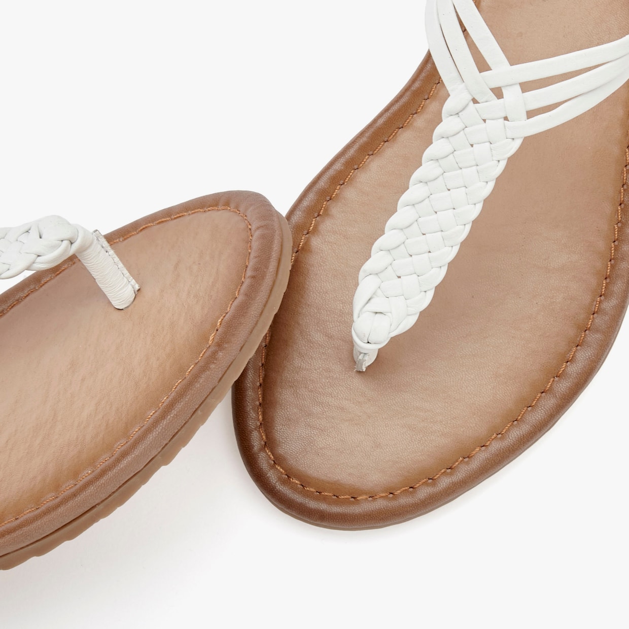 Vivance Teenslipper - wit