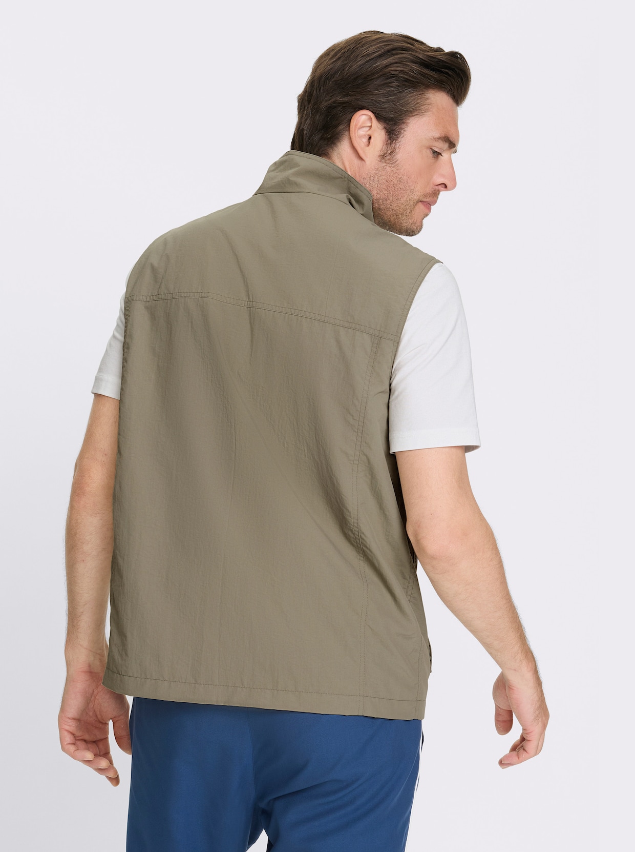 Catamaran Sports Funktionsweste mit vielen Taschen - schlamm