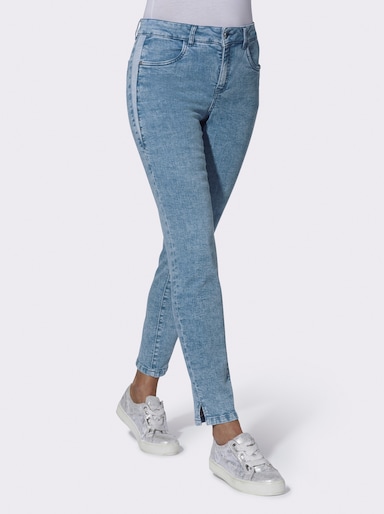 Jeans - blue-bleached