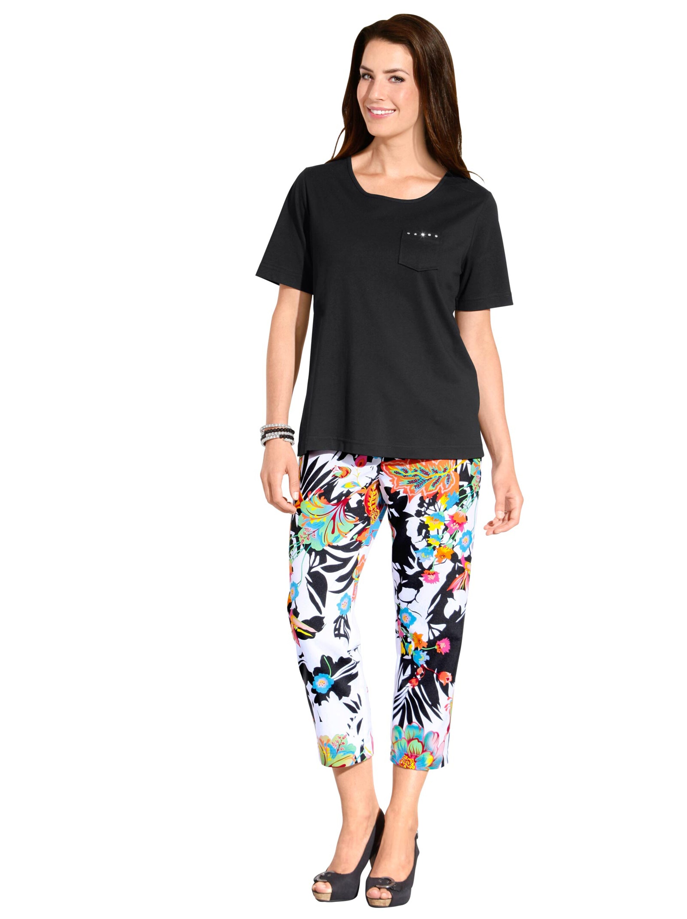 3/4-Hose - bunt-bedruckt