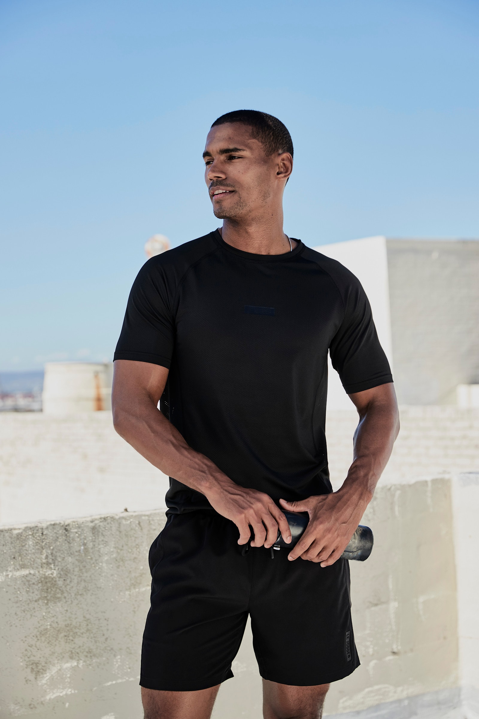 le jogger Shorts - schwarz