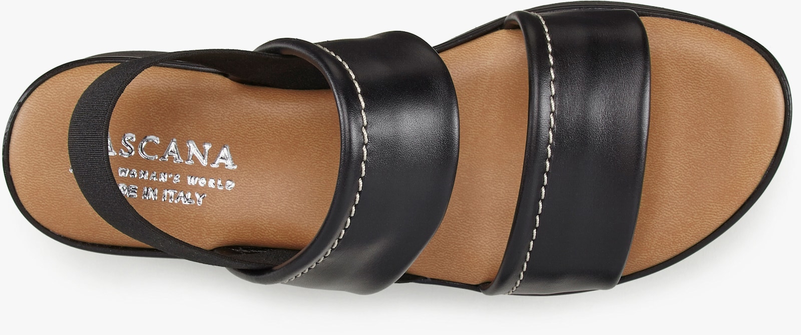 LASCANA Plateausandaletten - schwarz