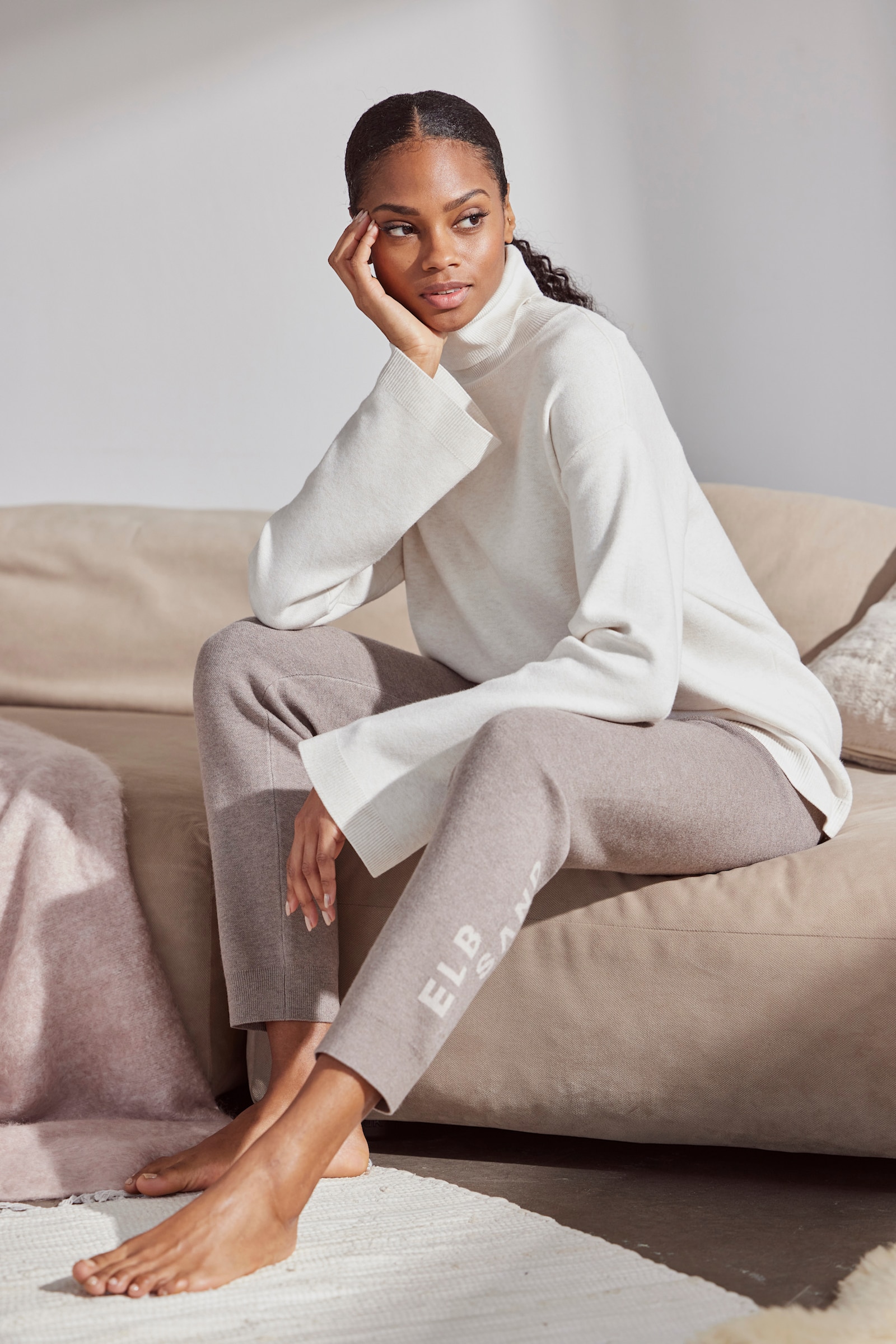 Elbsand Sweater - wollweiß