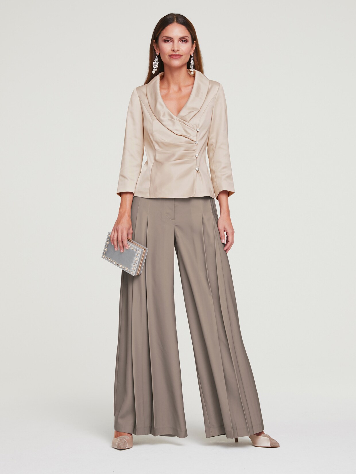 heine Blazer - helltaupe