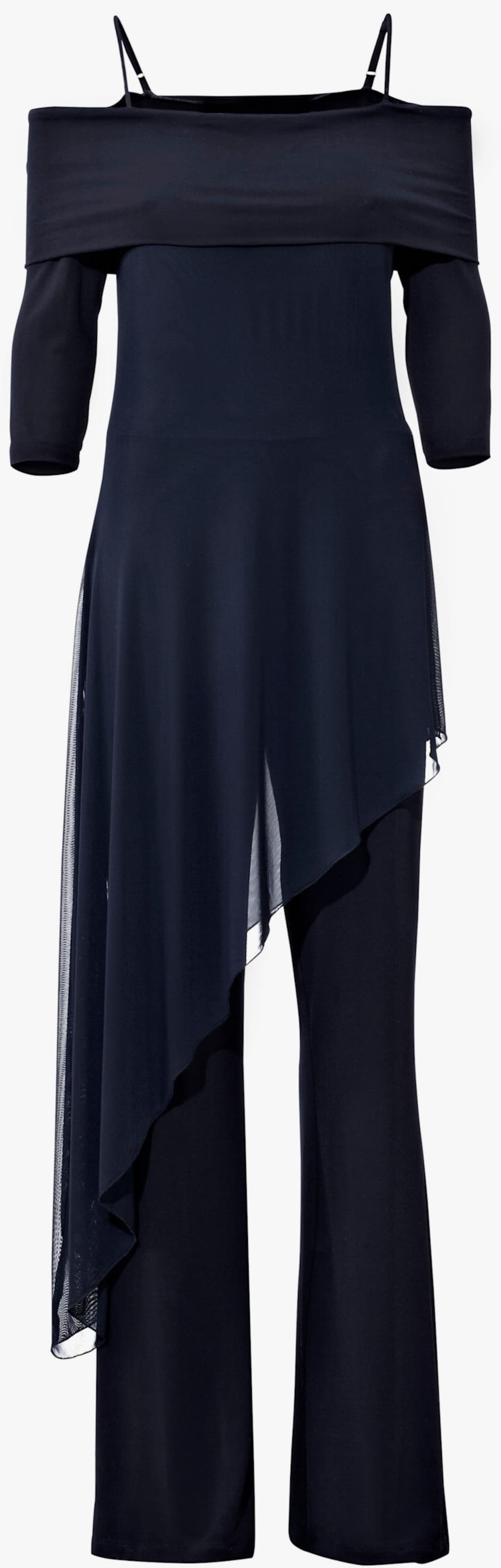 heine Combinaison avec encolure Carmen - bleu nuit