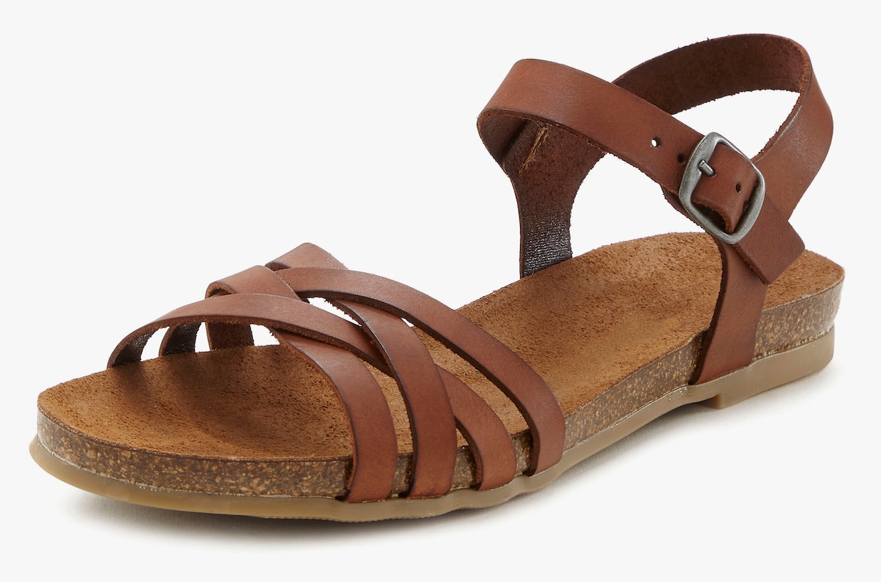 LASCANA slipper - bruin