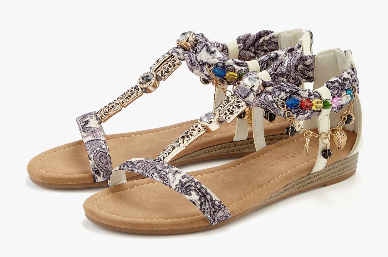 LASCANA Sandale - creme