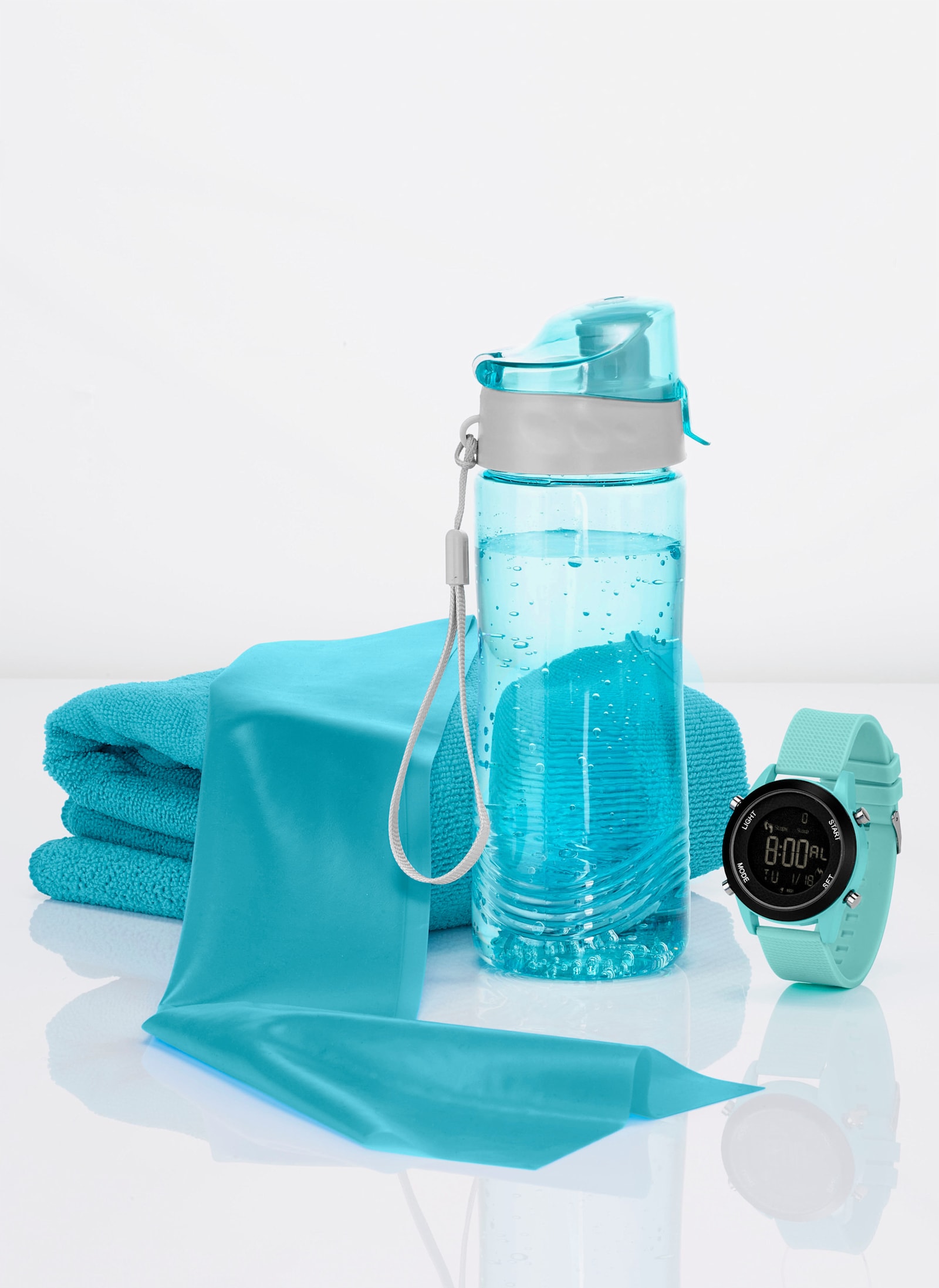 4-tlg. Sportset - bleu