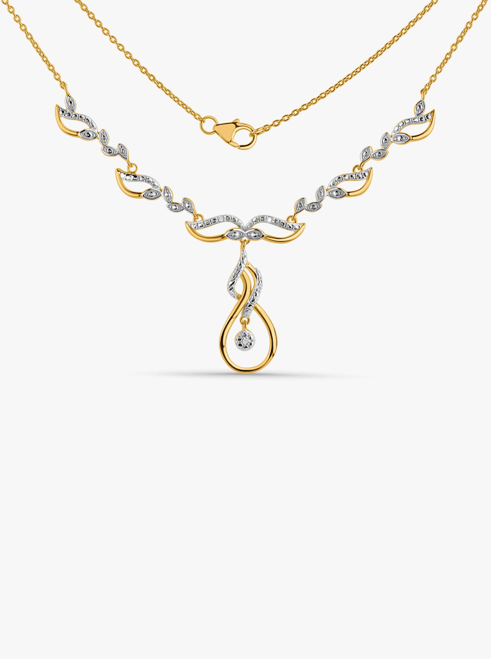 Collier - Silber vergoldet 925