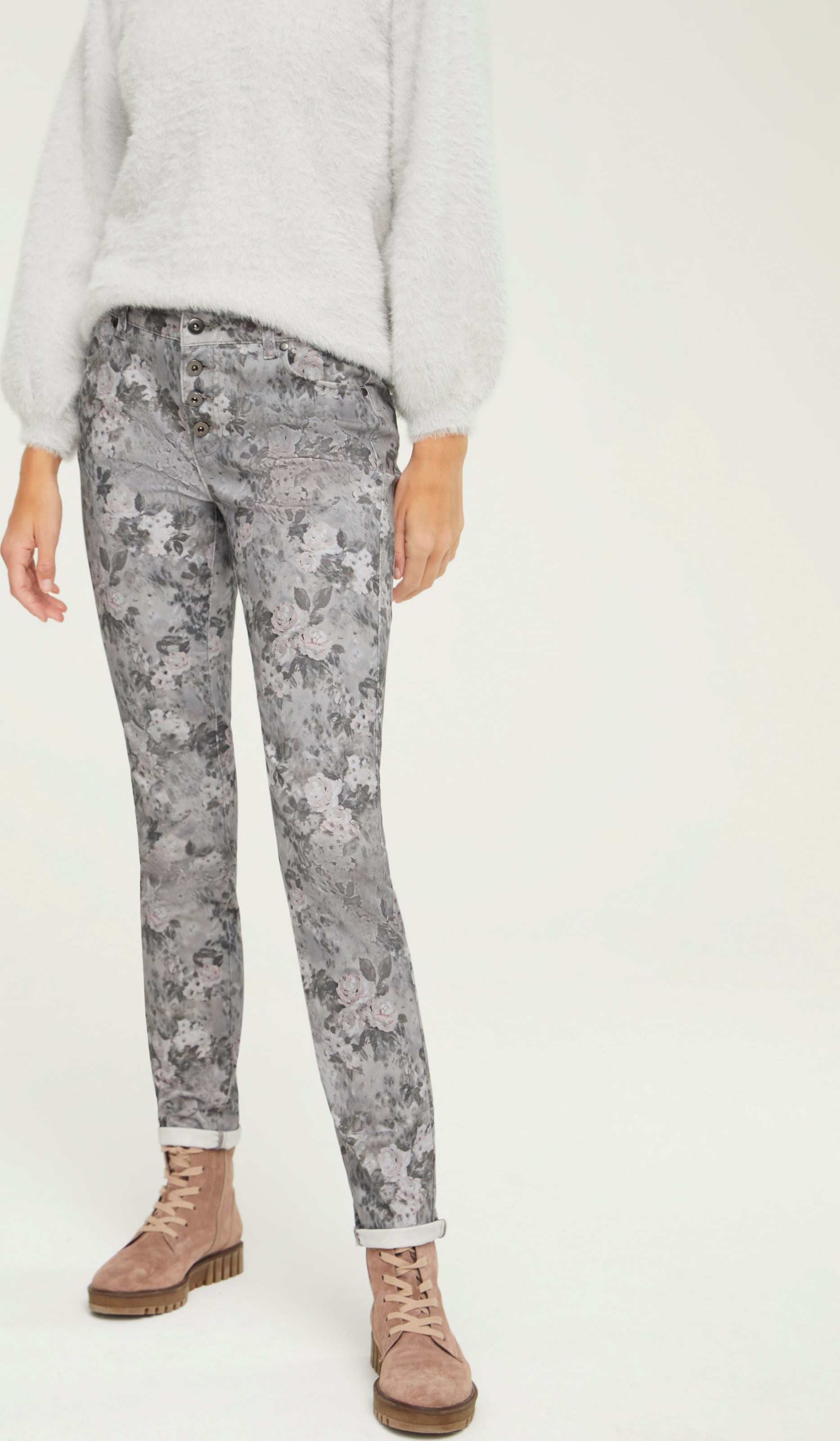 Broek met print