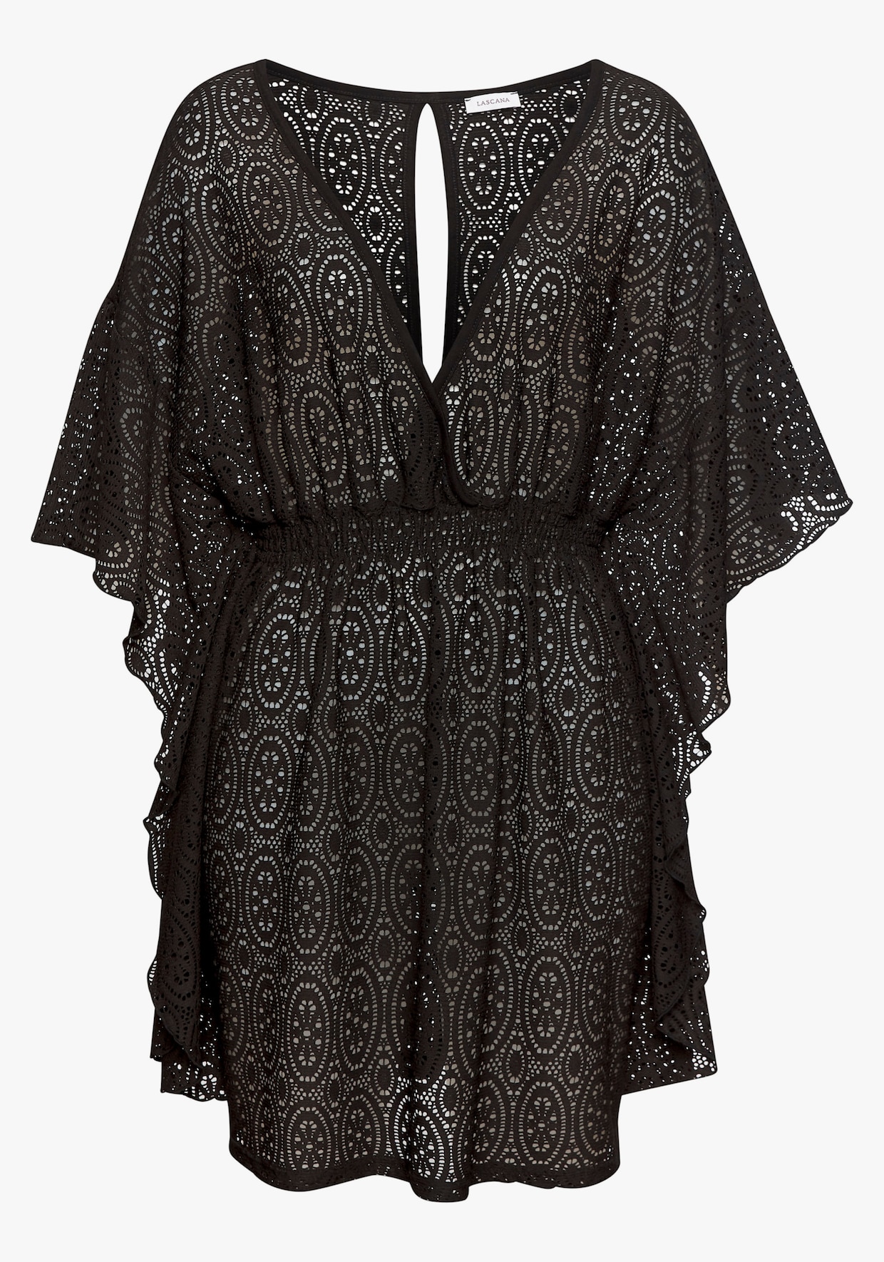 LASCANA Longline blouse - zwart