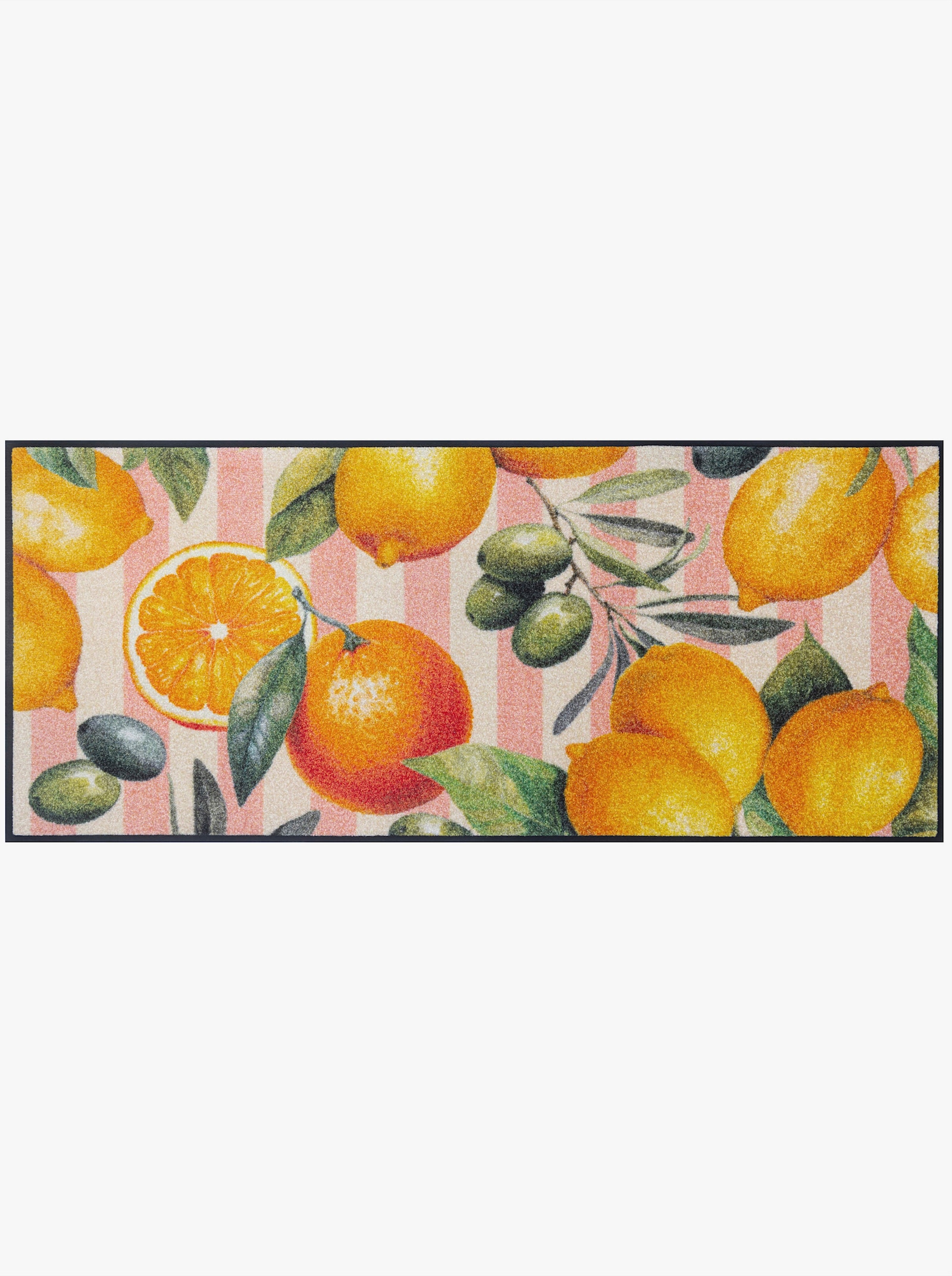 wash+dry by Kleen-Tex Fußmatte - grün-orange