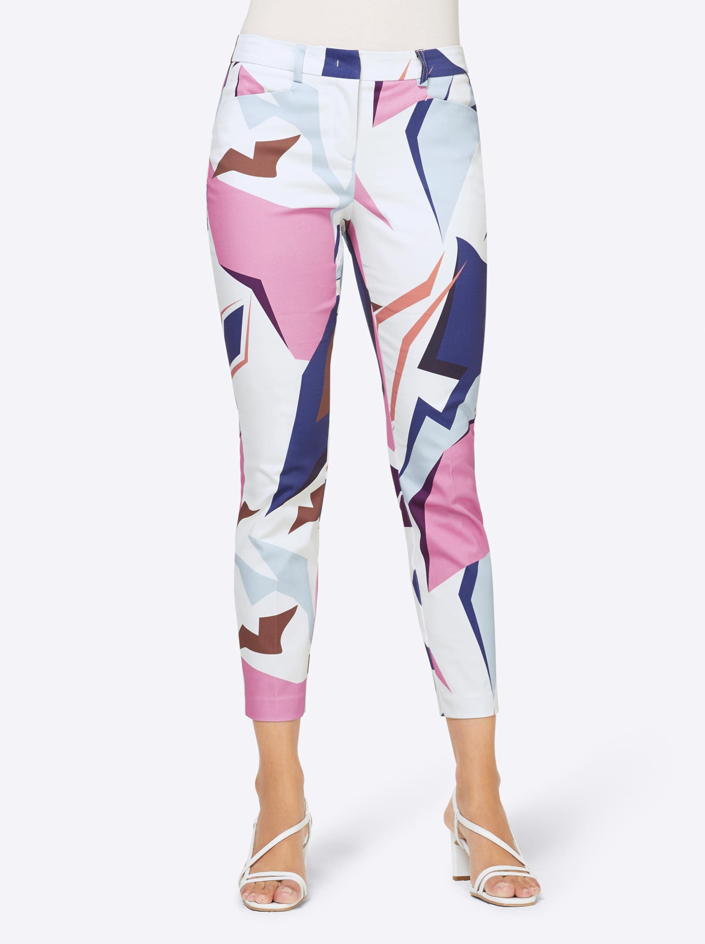 Broek met print