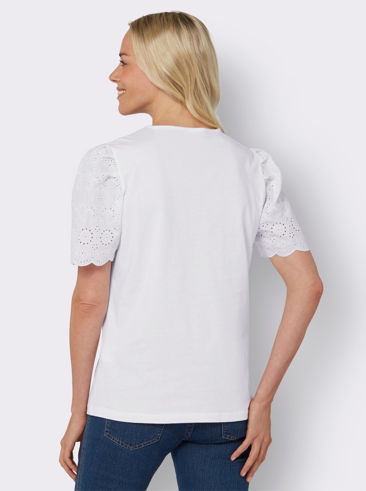 Shirt met korte mouwen - wit