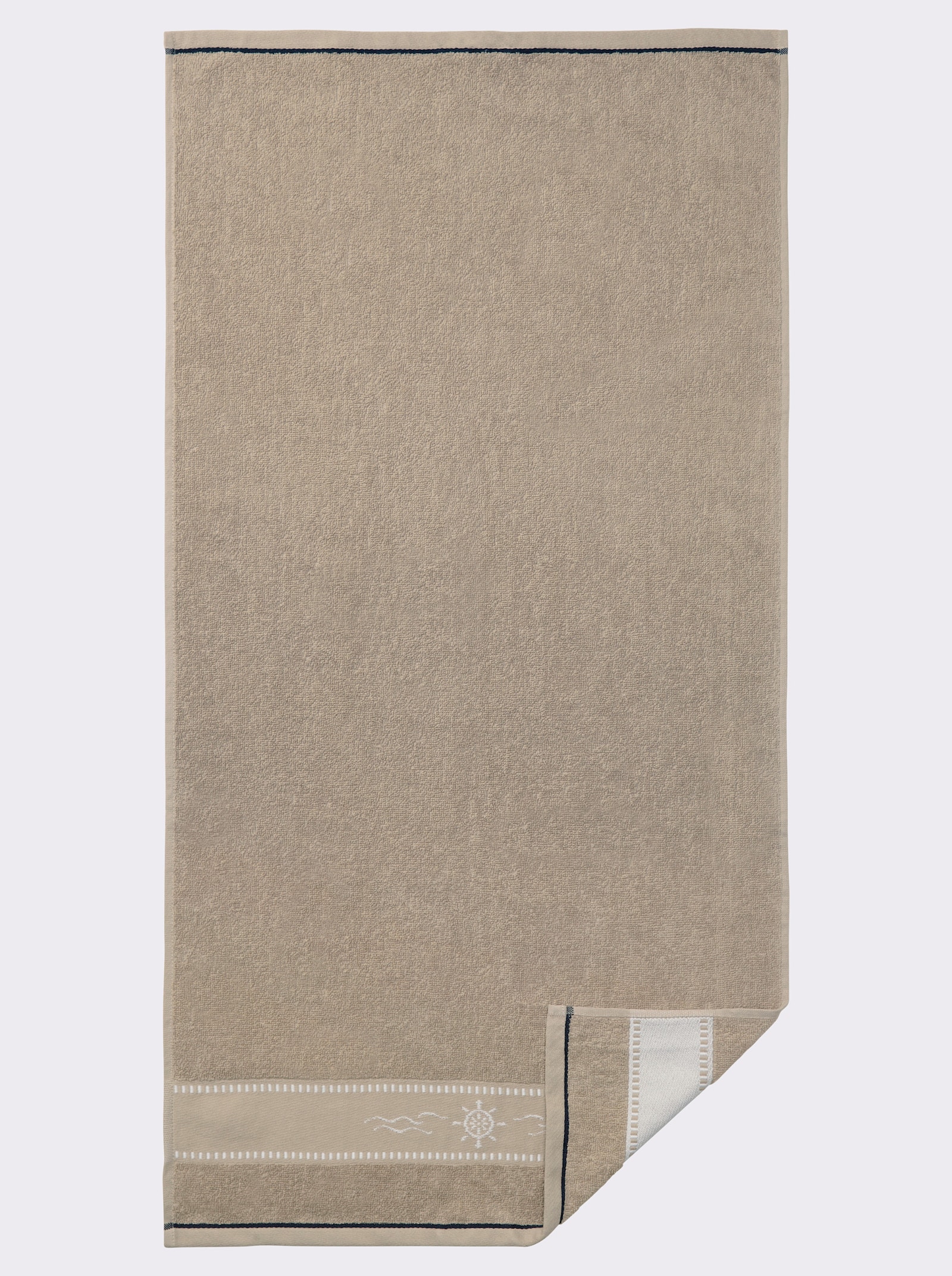 wäschepur Handtuch - sesam
