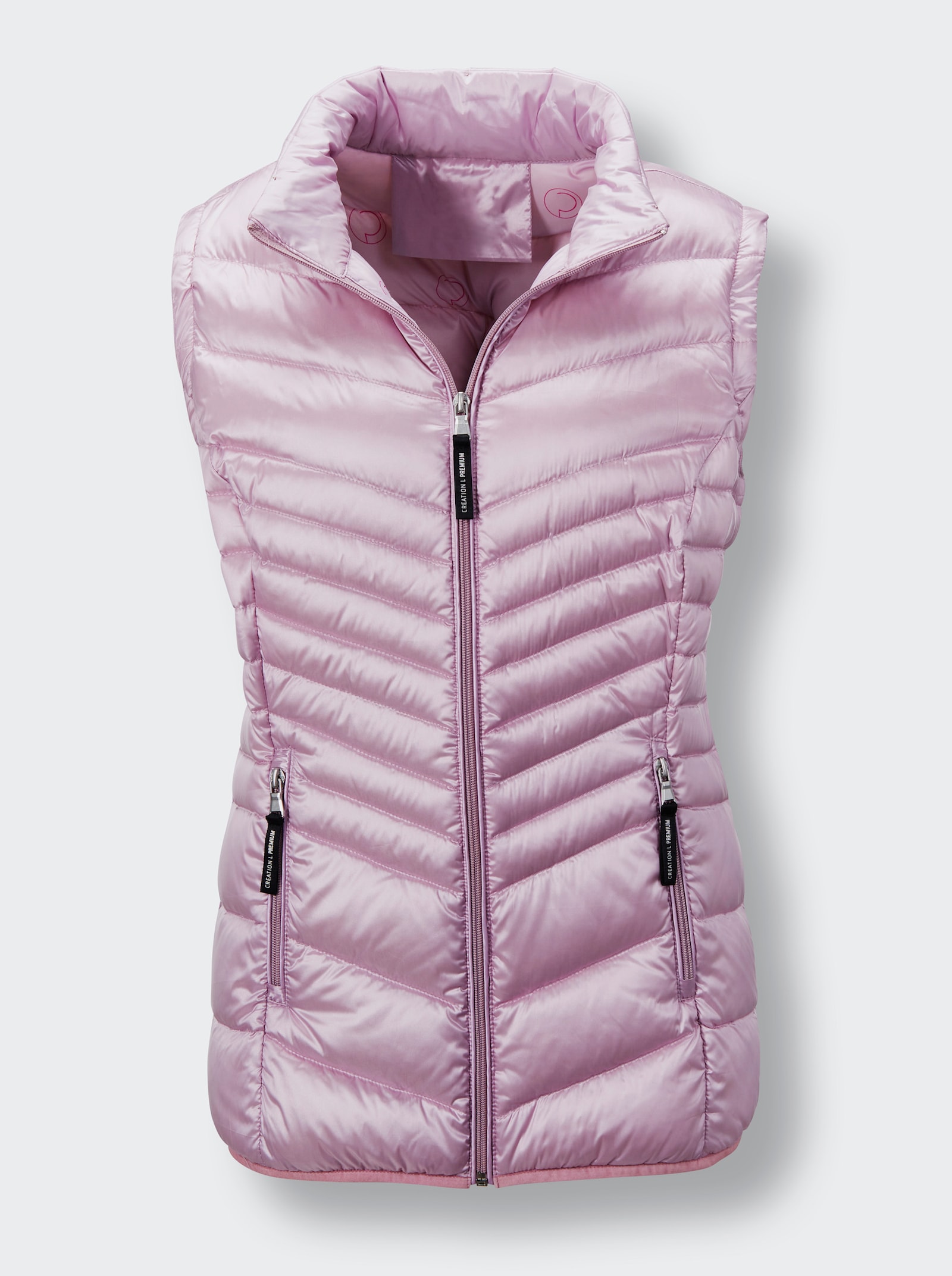 CREATION L PREMIUM 2-in-1-Jacke mit abzippbaren Ärmeln - rosé