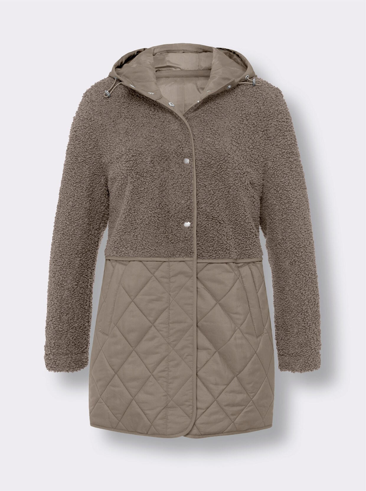 Jacke - taupe