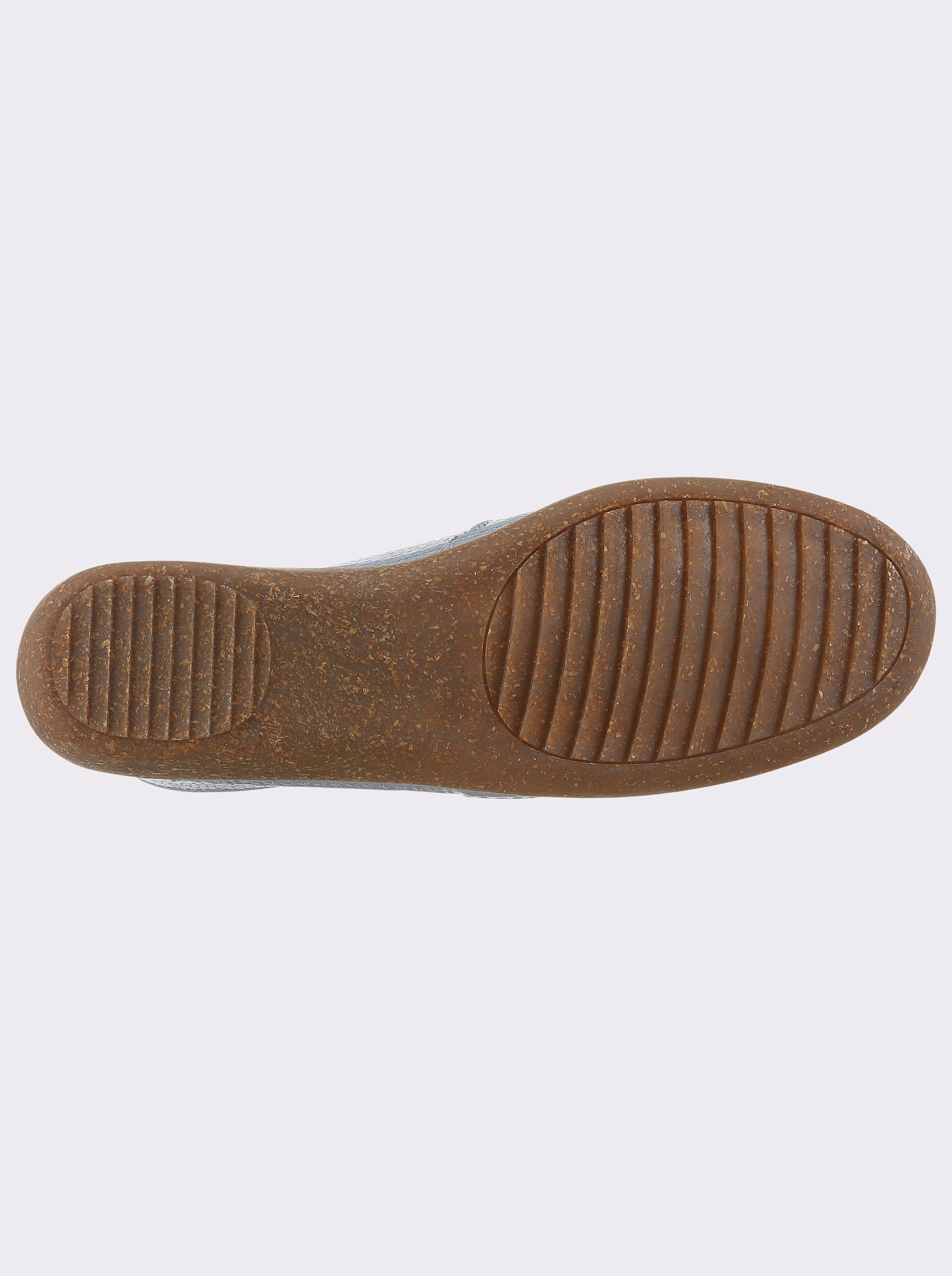 airsoft modern+ Slipper aus Glattleder - hellblau