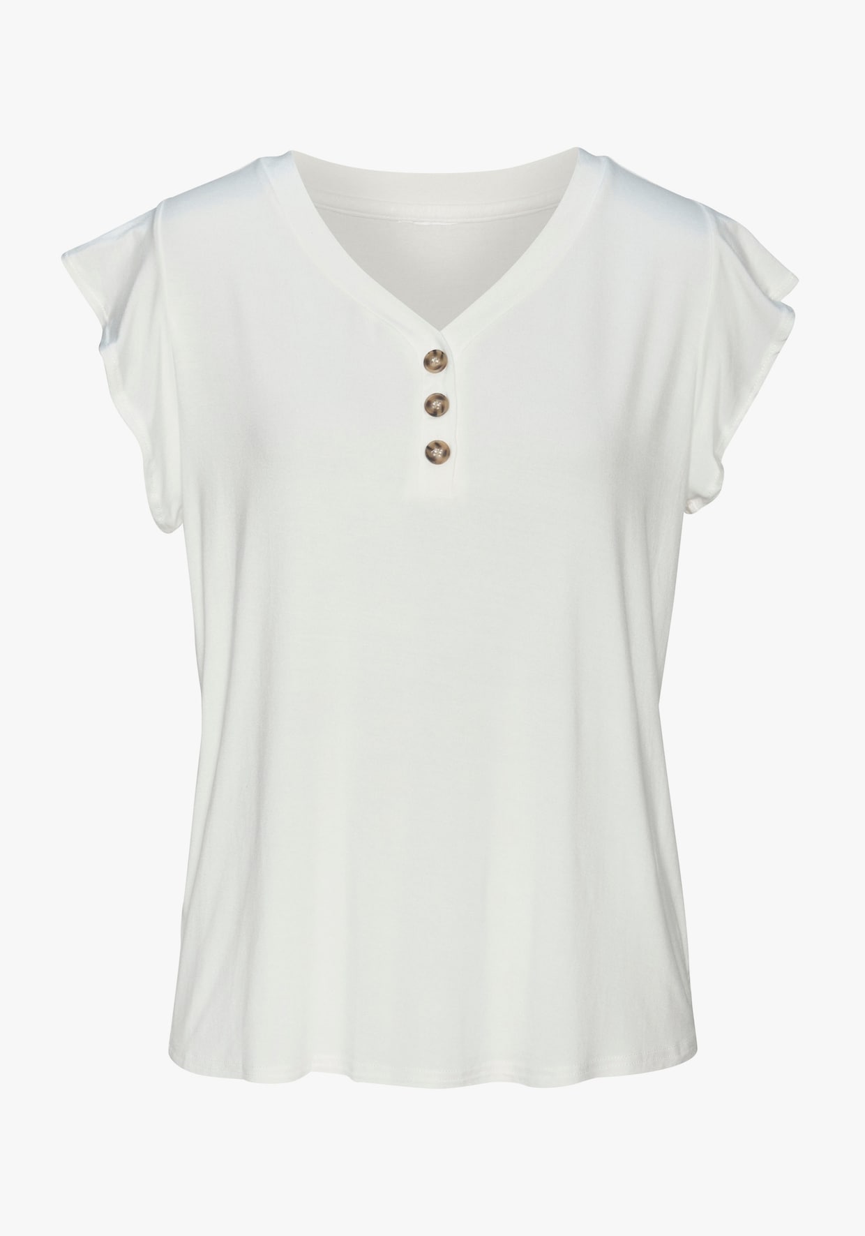 LASCANA Blusenshirt - creme