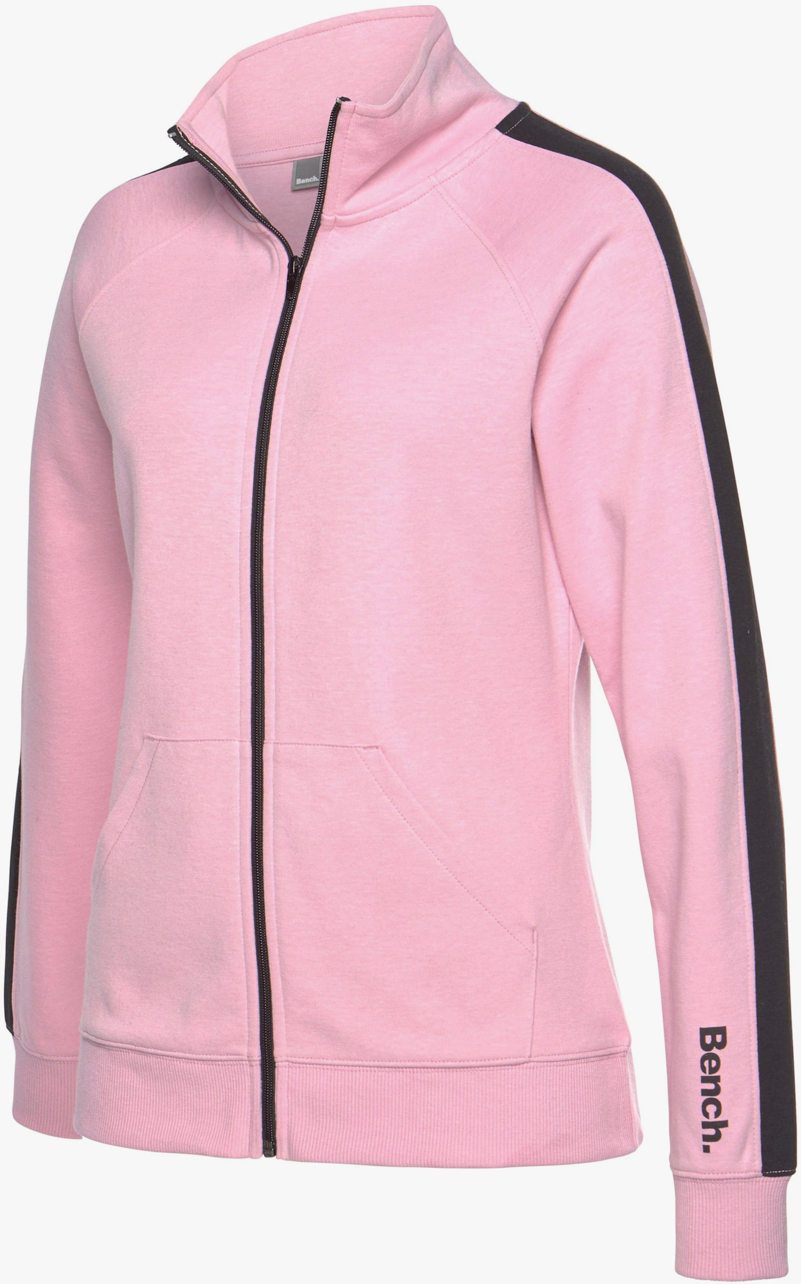 Bench. Loungewear Veste sweat - rose-noir