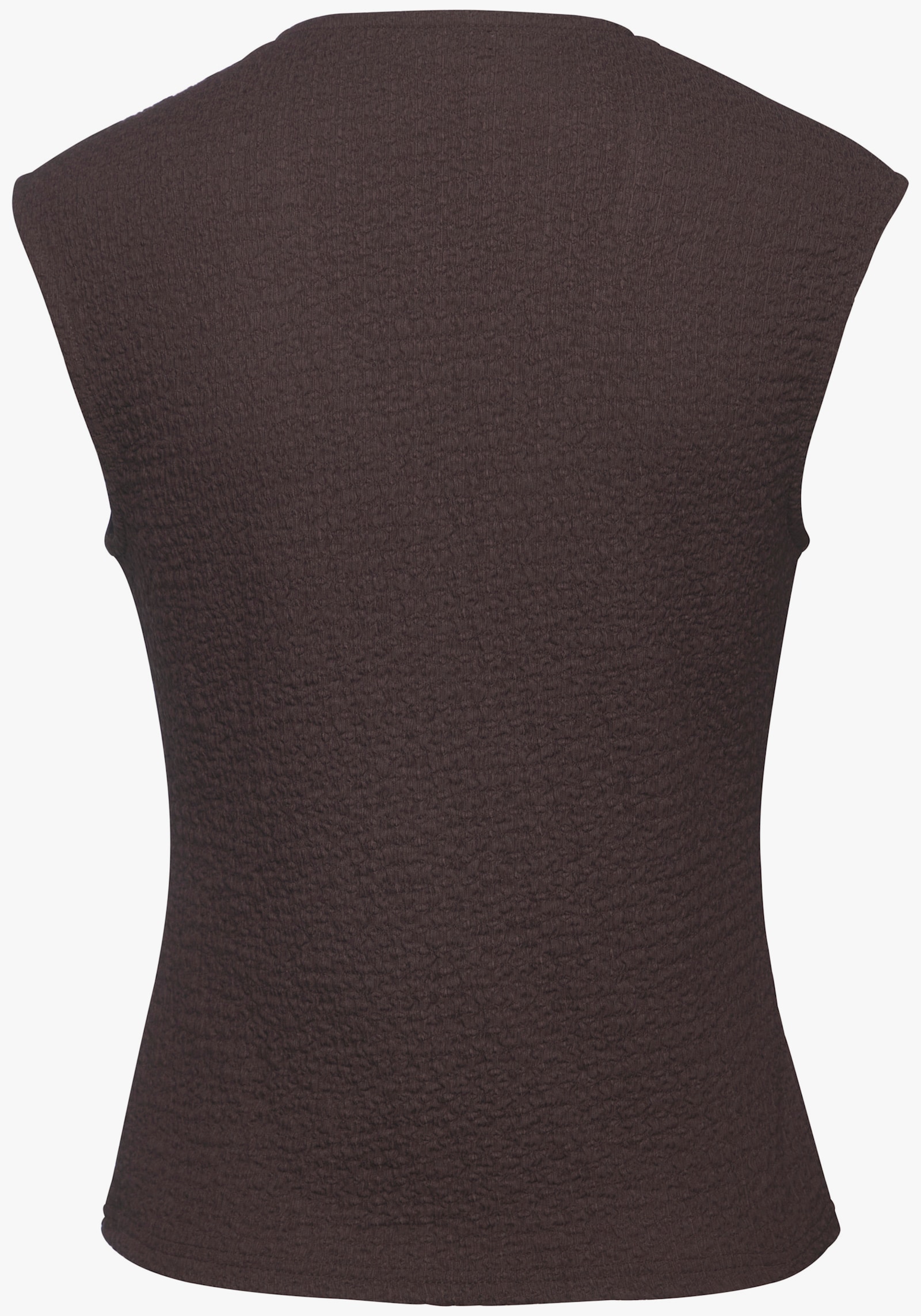 LASCANA Kurzarmshirt - dunkelbraun