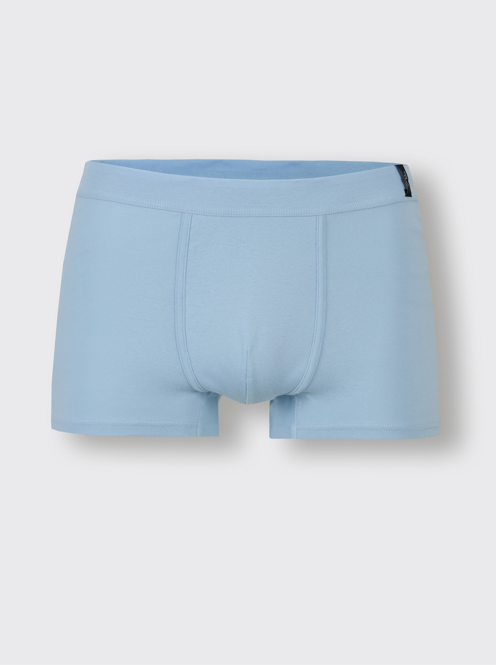 wäschepur men Hose kurz - eisblau + eisblau-bedruckt