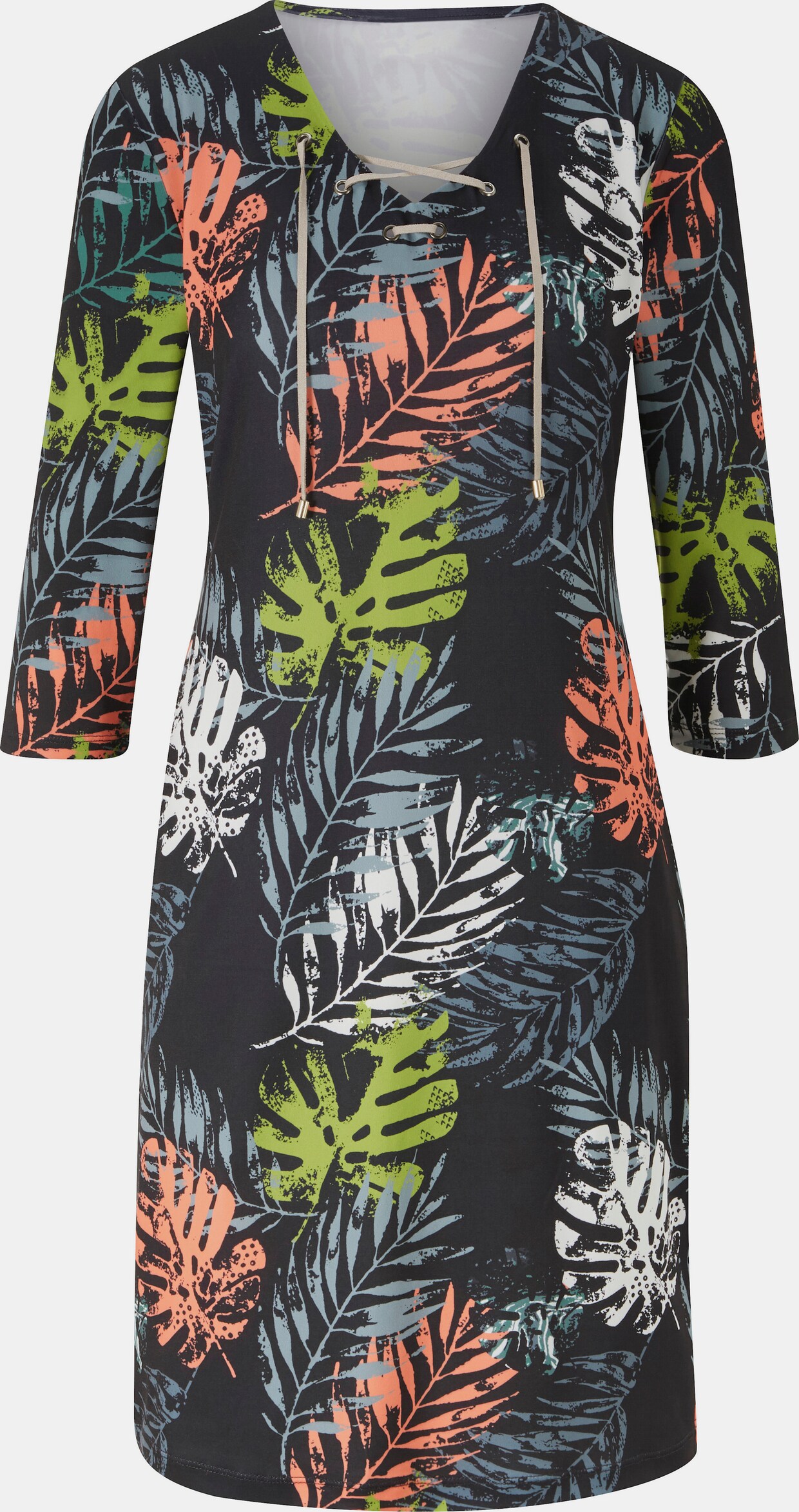 heine Druck-Kleid - bunt