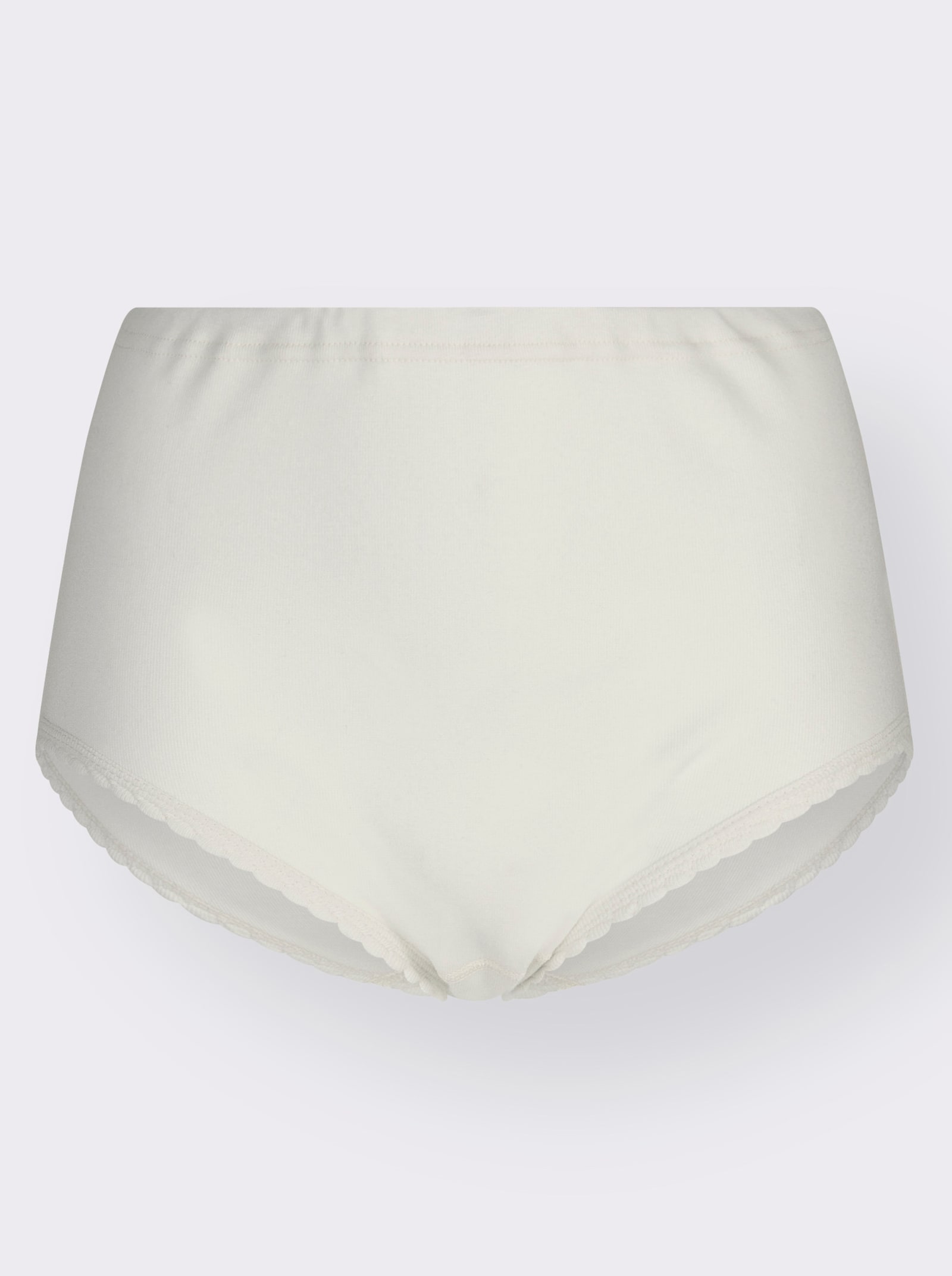 wäschepur Taillenslip mit Muschelsaumkante - farbig-sortiert