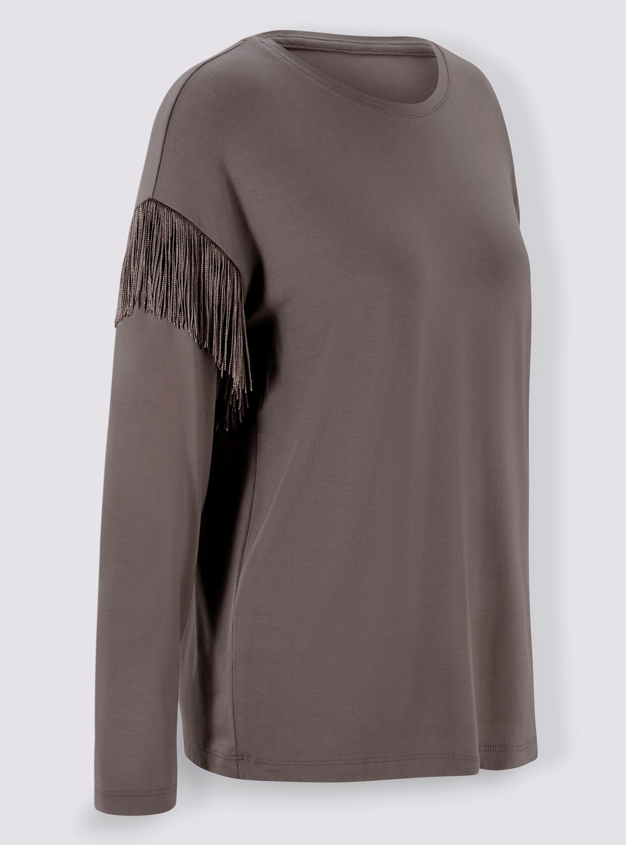 heine Shirt - dunkeltaupe