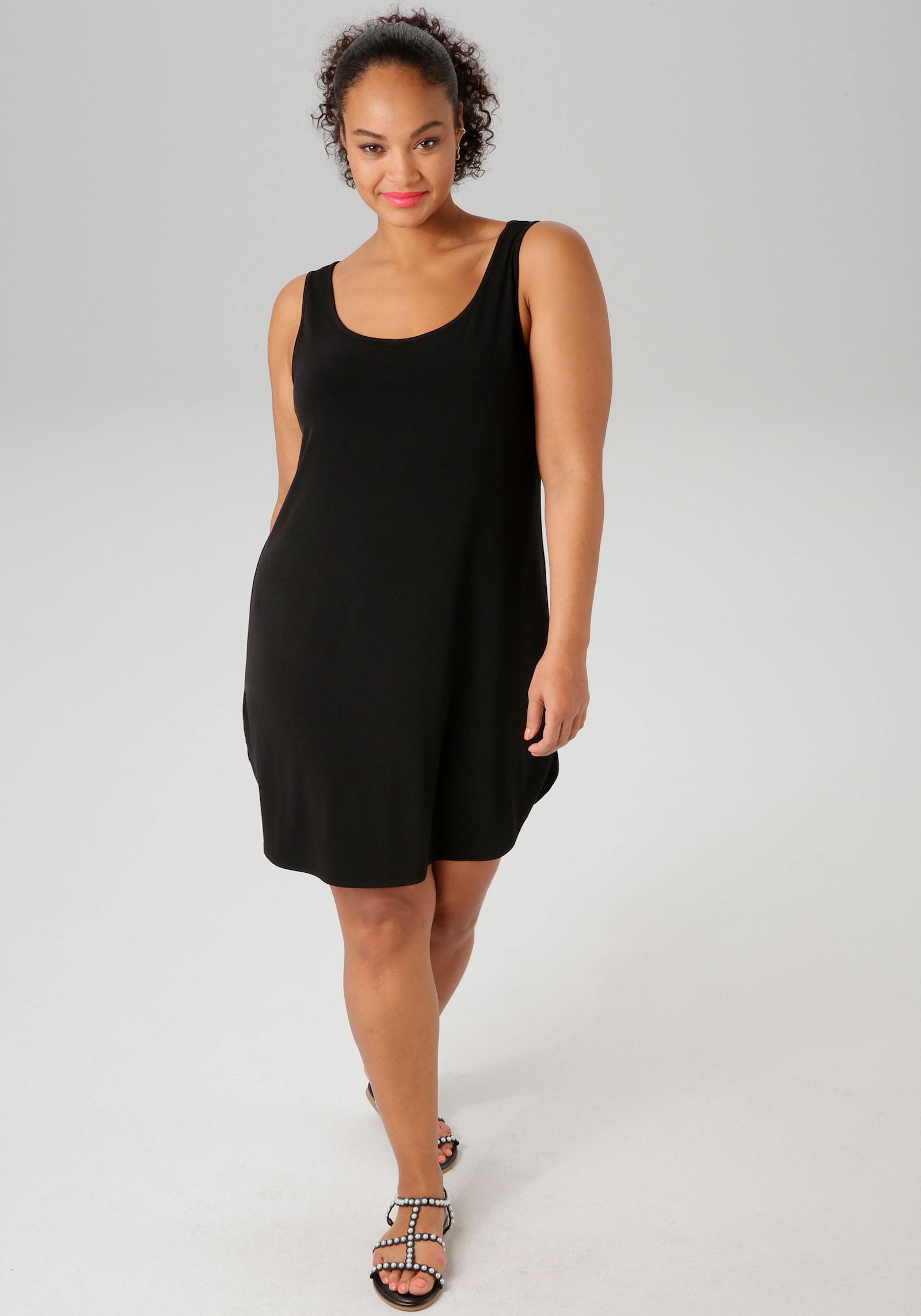 Aniston PLUS Unterkleid - schwarz