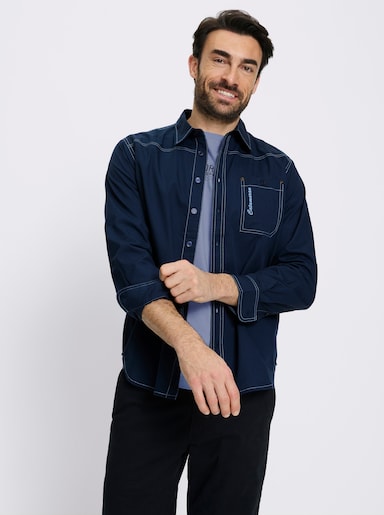 Catamaran Hemd mit Shirt im Set - dunkelblau + bleu