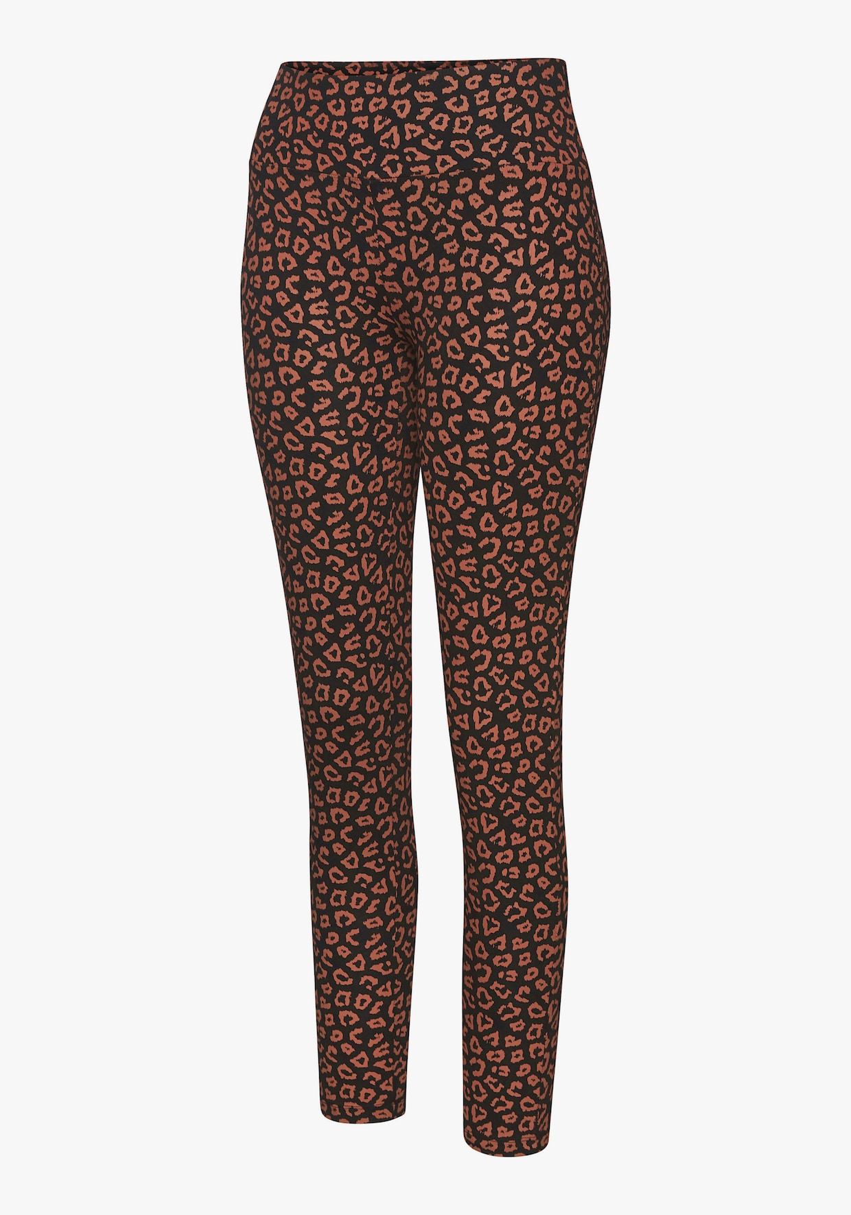 LASCANA Leggings - schwarz-leo