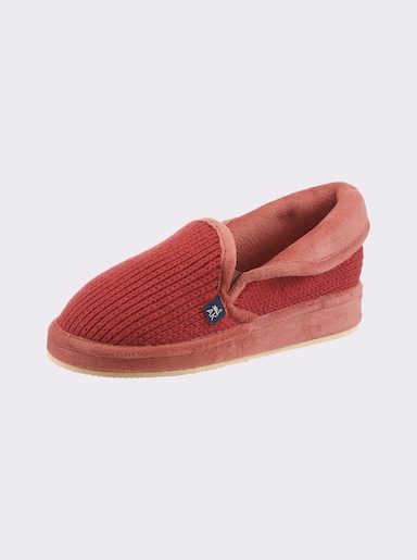 Hausschuh mit warmem Innenfutter - terra