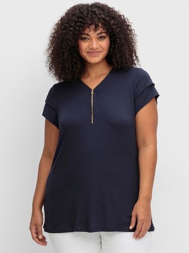 sheego by Joe Browns Shirt - nachtblau