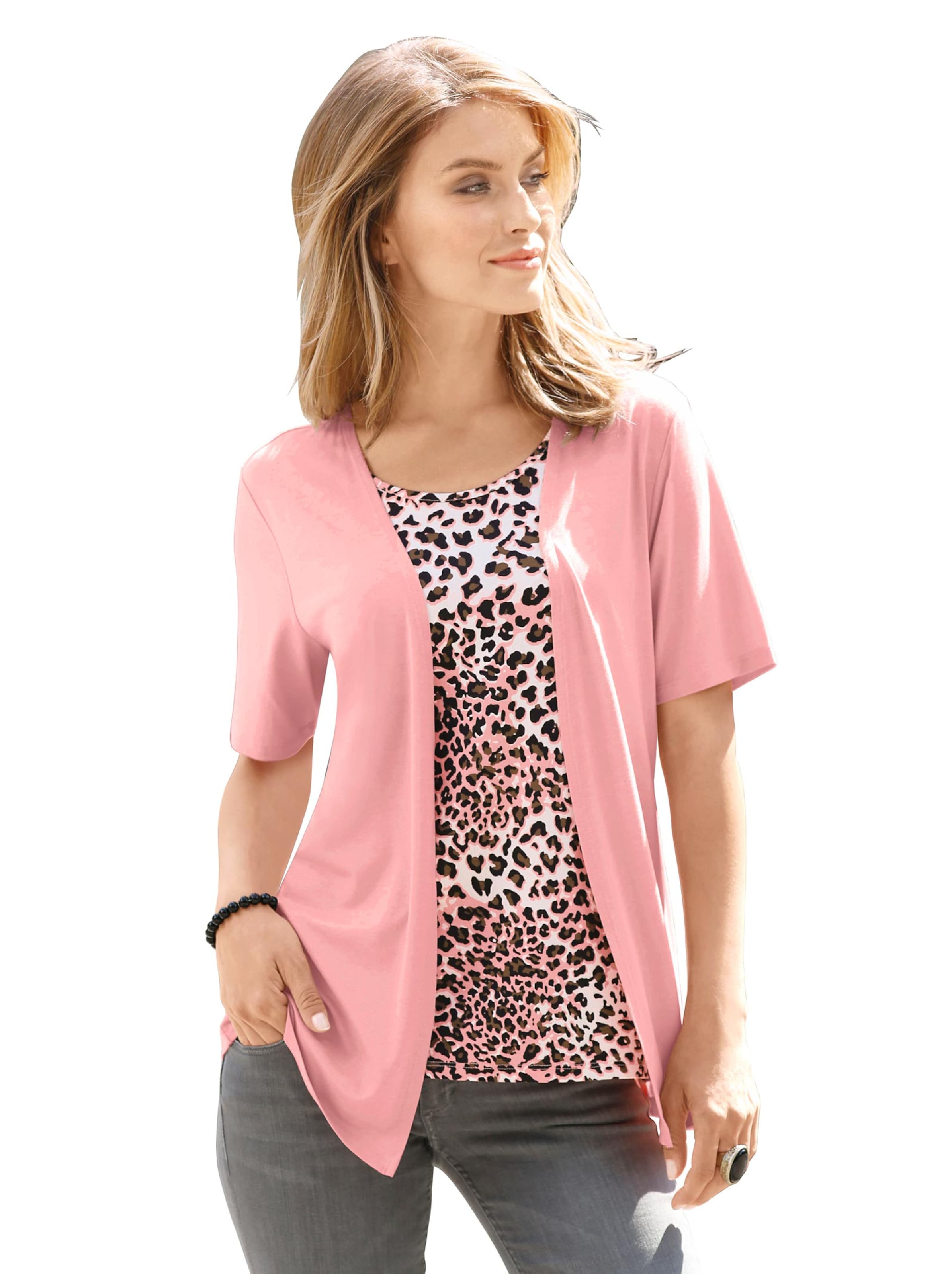 Shirt - braun-gemustert