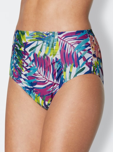 feel good Bikini-Slip - lagune-gemustert