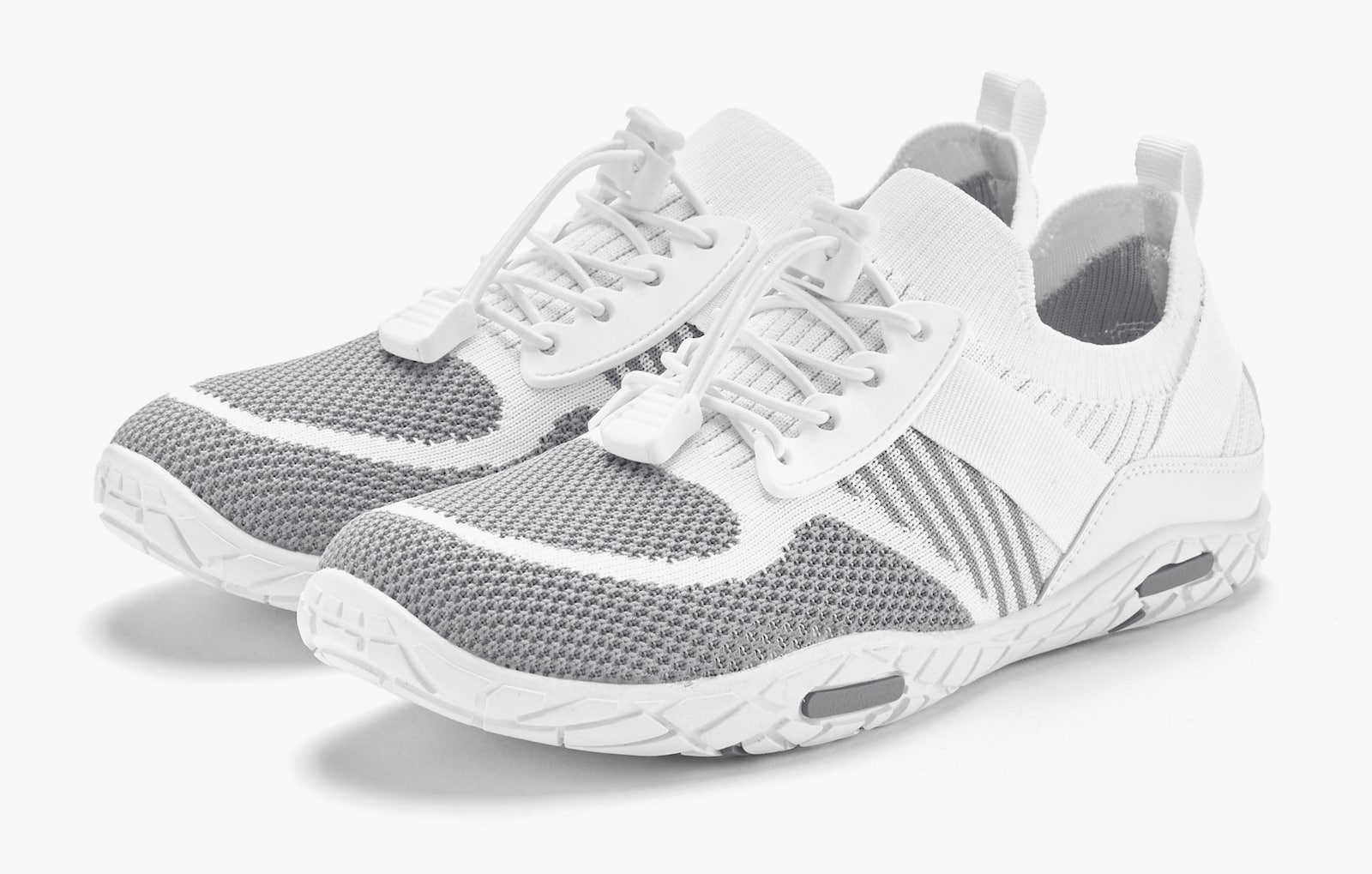 LASCANA Sneaker - weiß/hellgrau