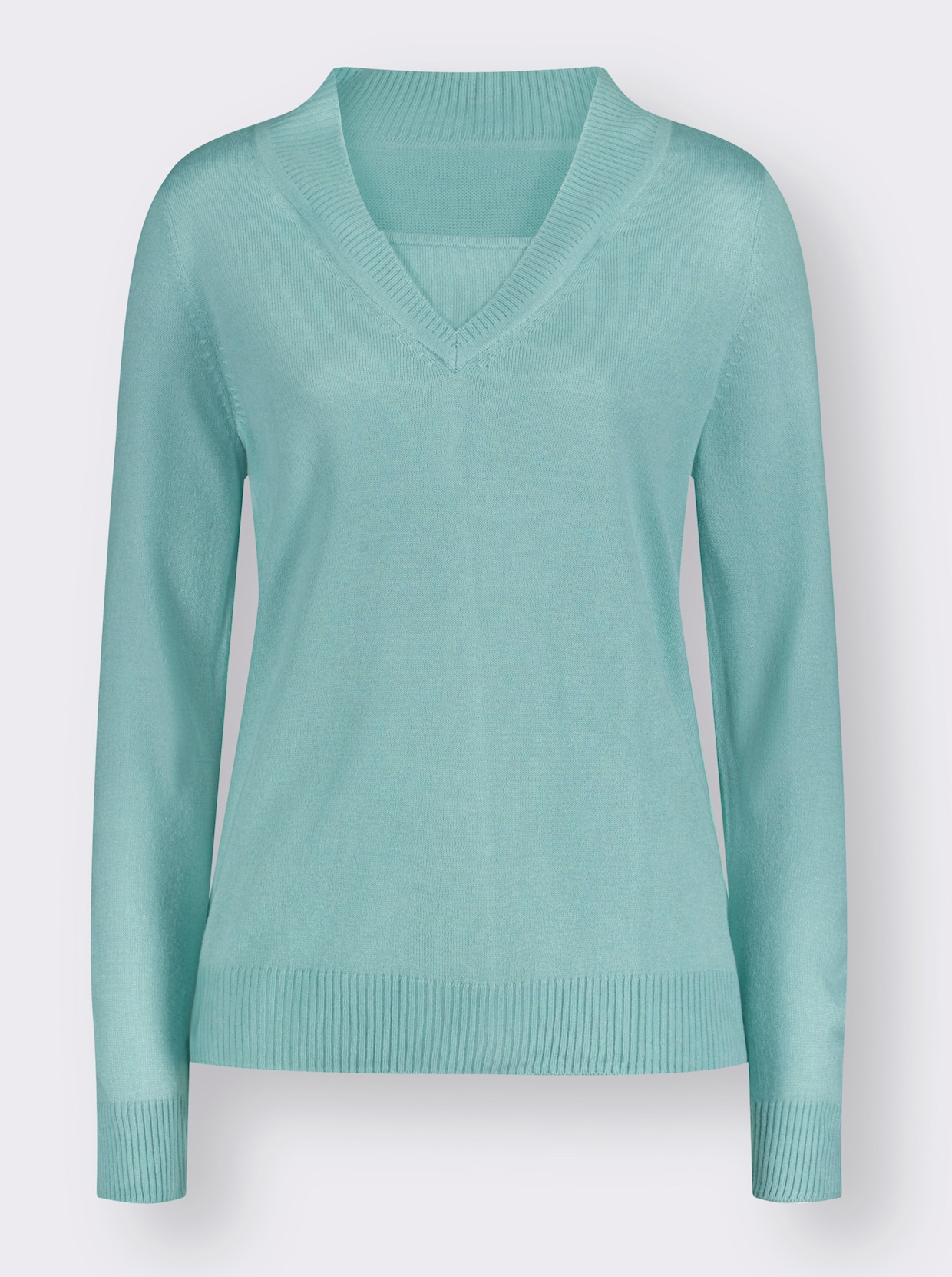 2-in-1-Pullover - mint