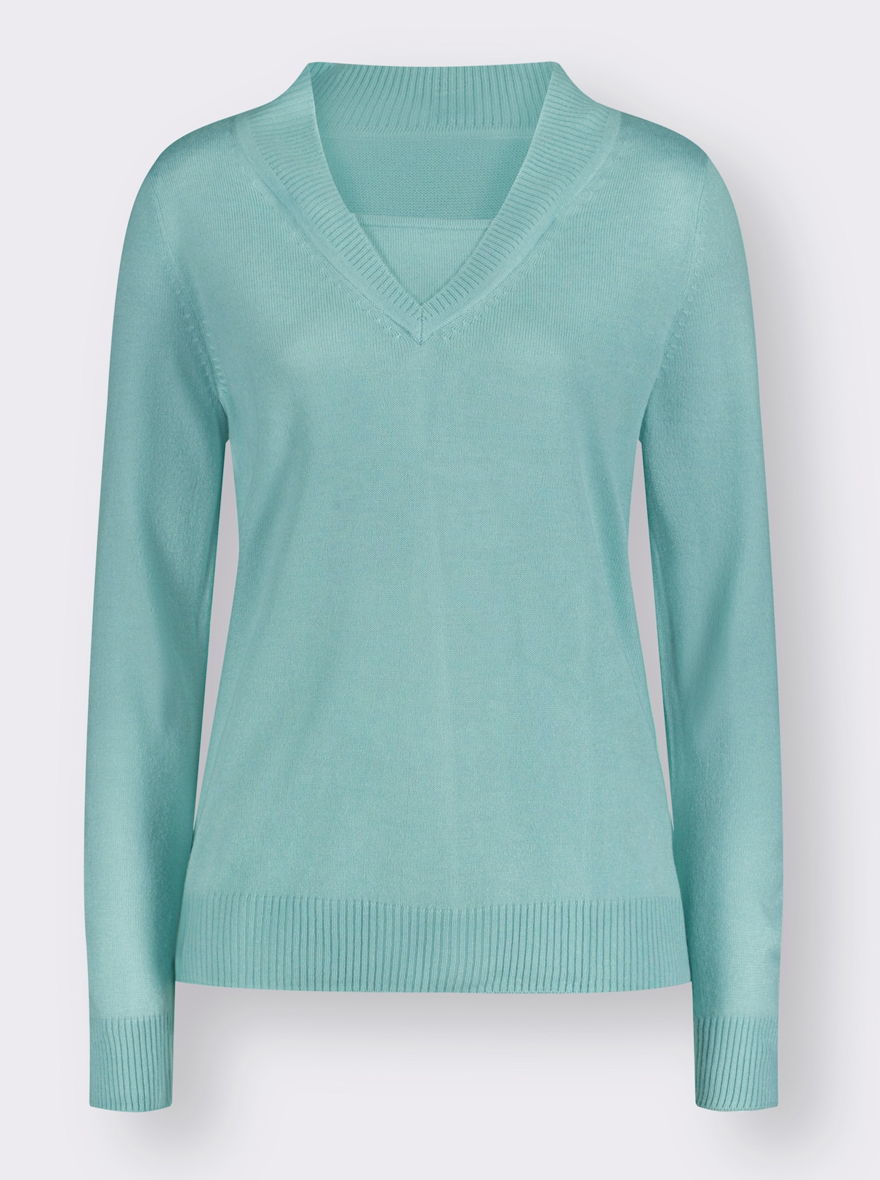 2-in-1-pullover - mint