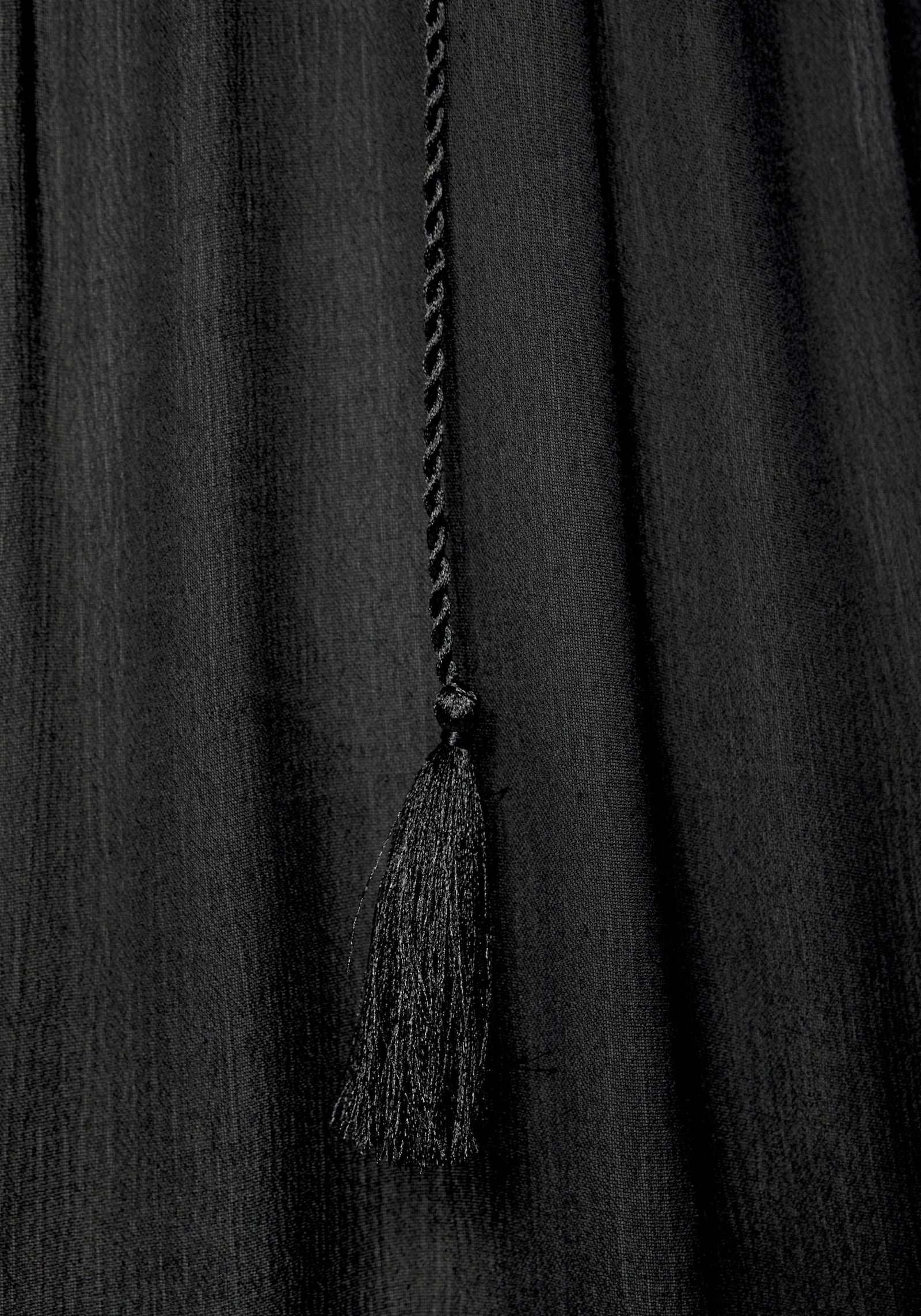 LASCANA Crepebluse - schwarz