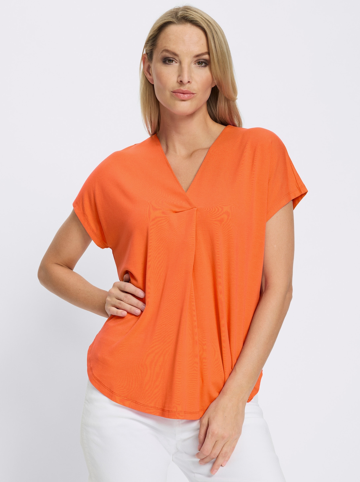 heine Kurzarmshirt - orange