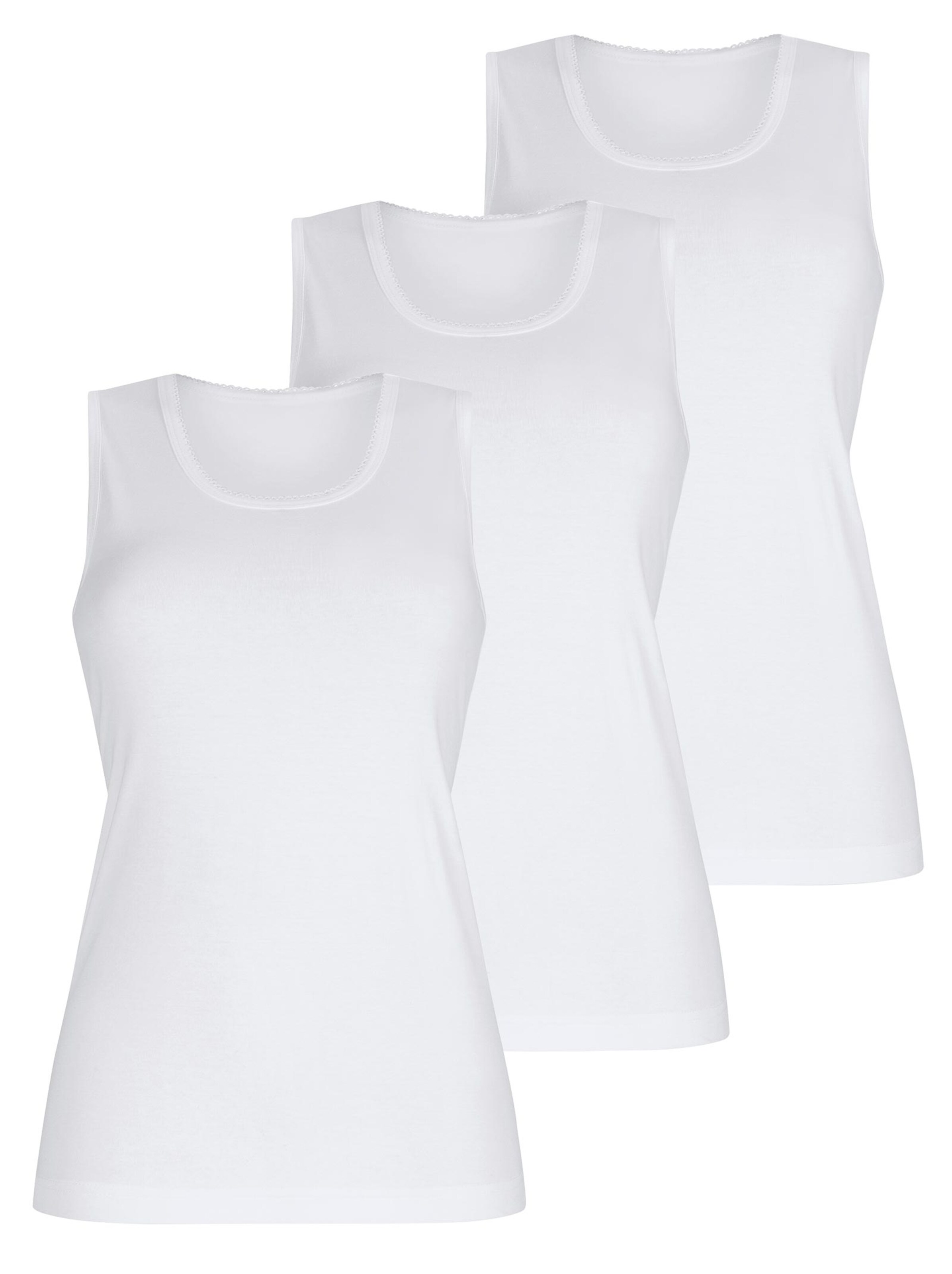 wäschepur Achselhemd - weiß