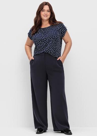 sheego Hose - tiefblau