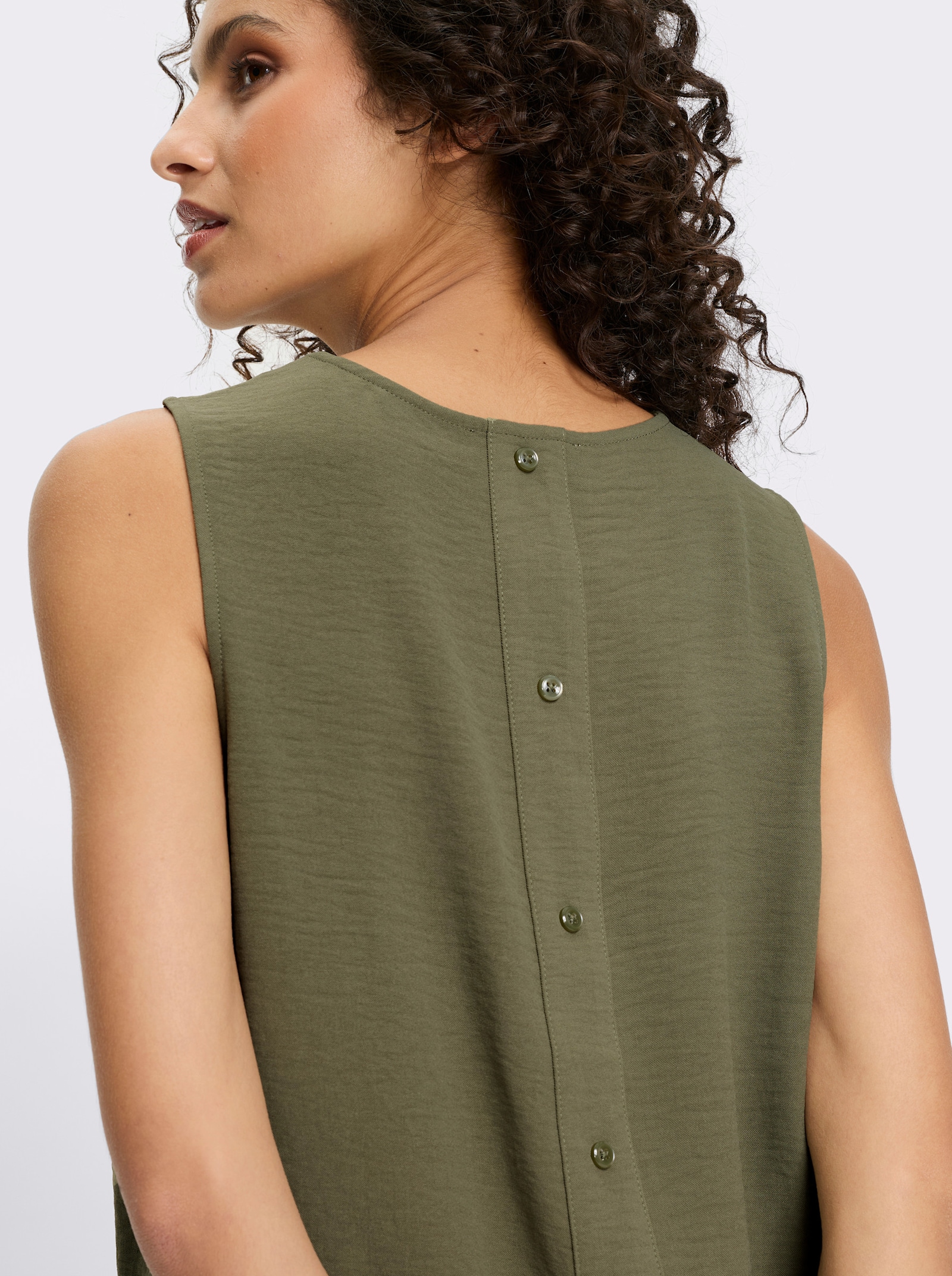 heine Blusentop und Hose in ausgestellter Form - khaki