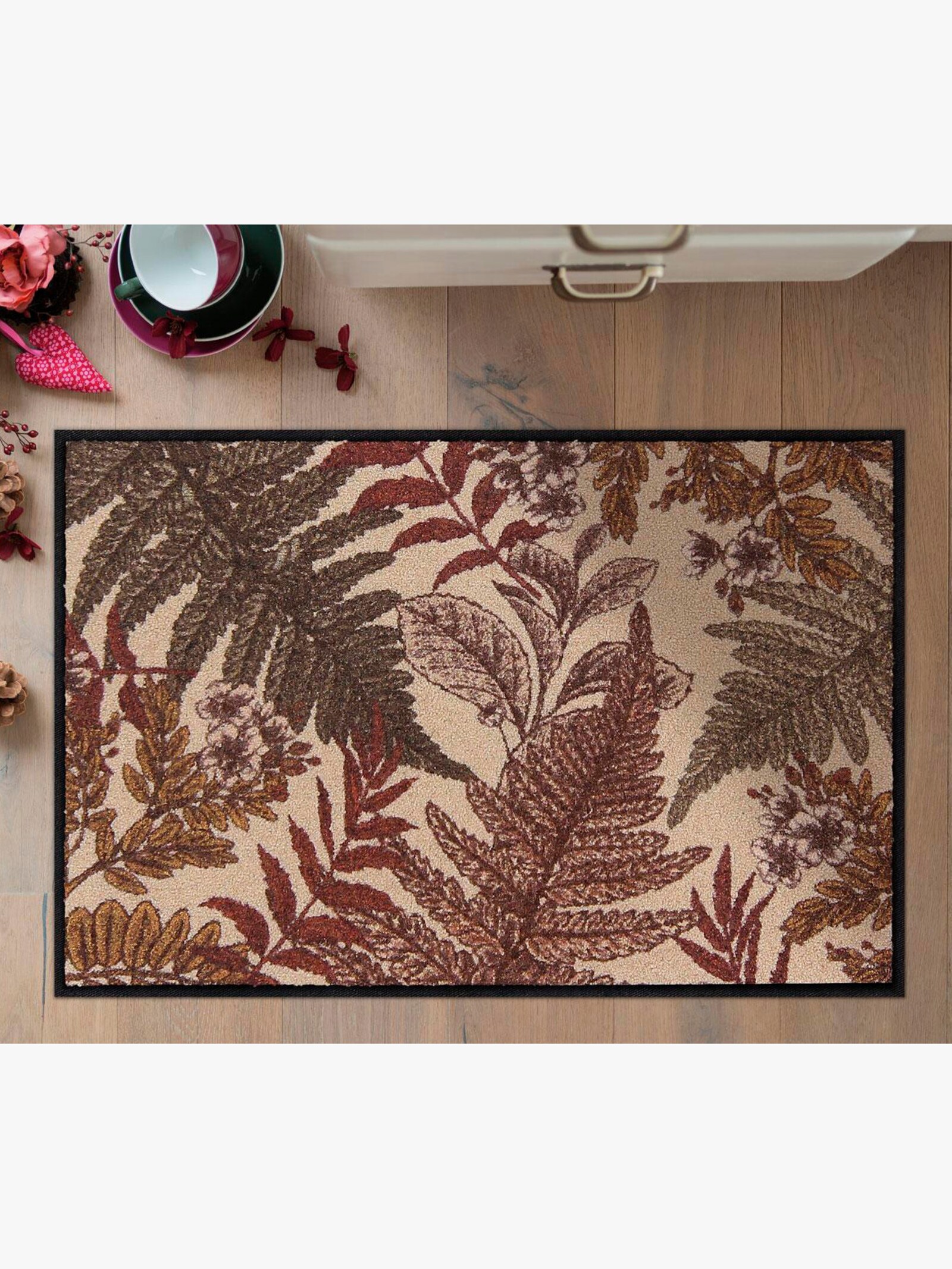 Salonloewe Fußmatte - beige-braun